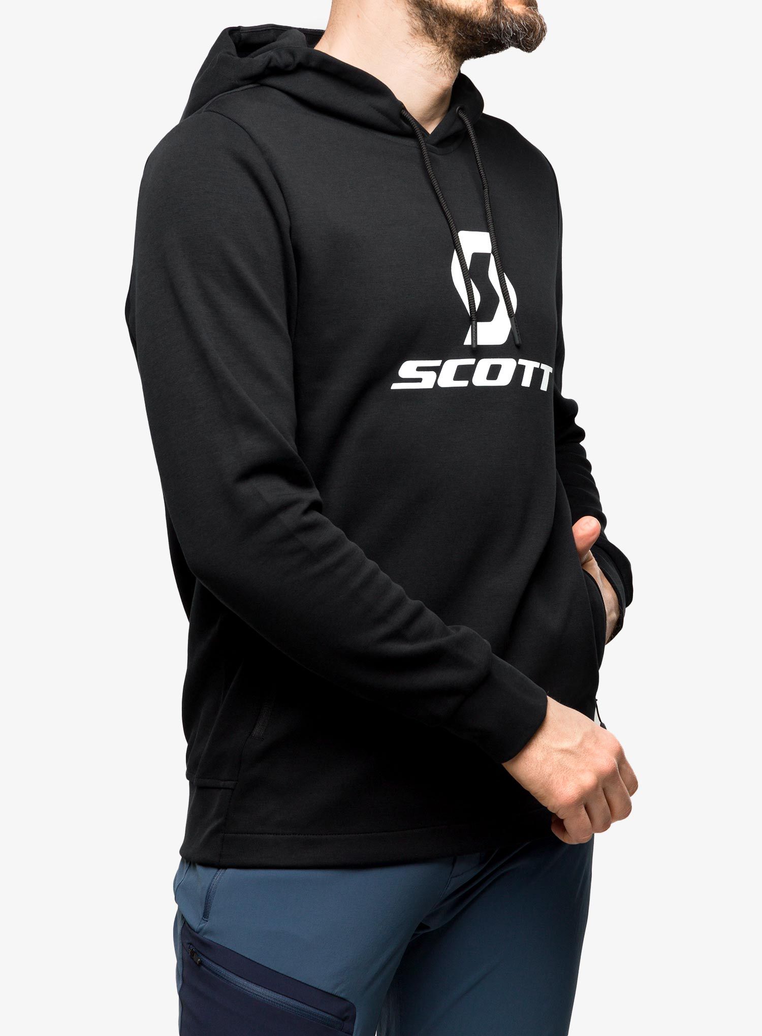 Кофта з каптуром SCOTT Hoody Tech - black