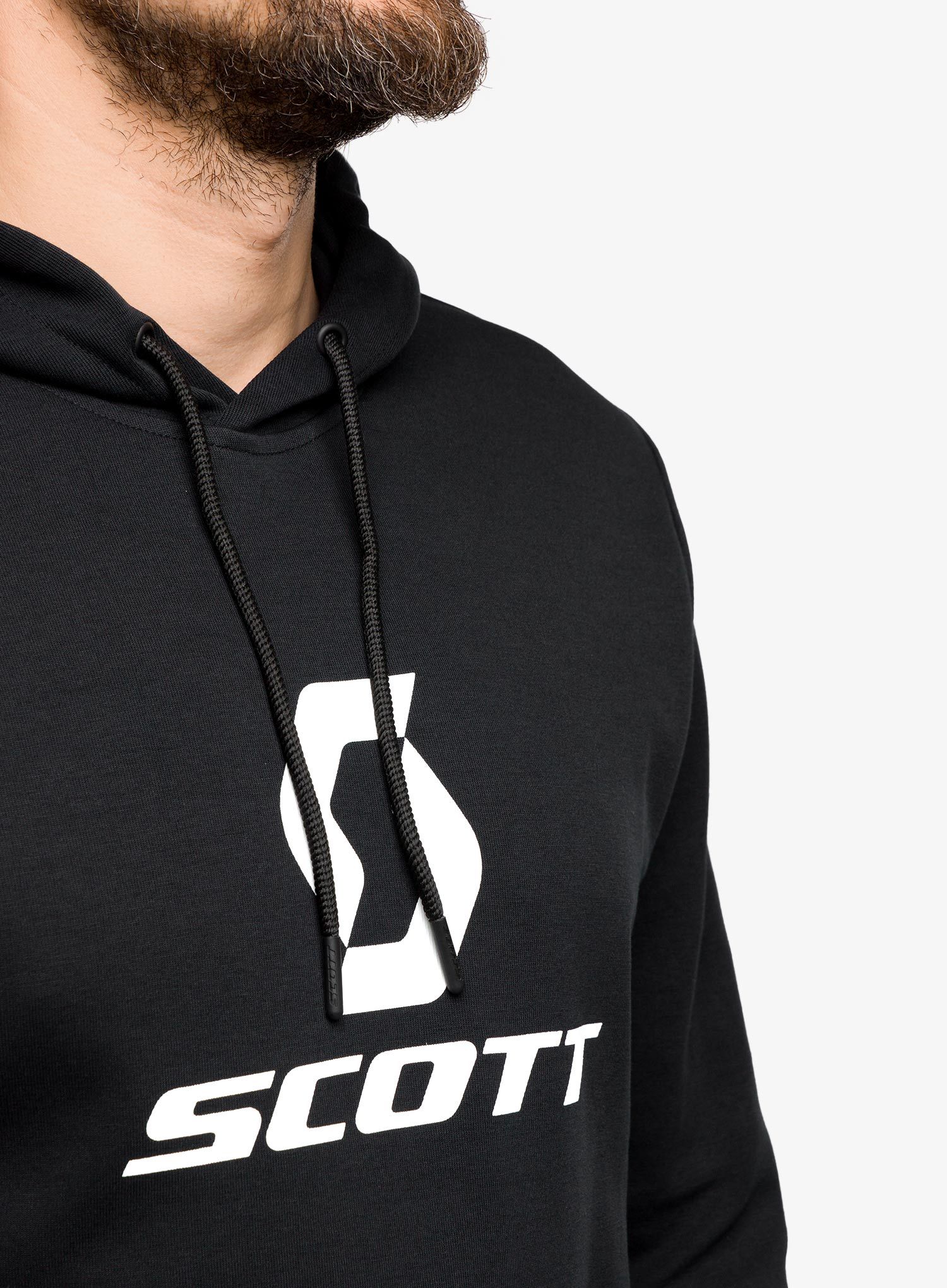 Кофта з каптуром SCOTT Hoody Tech - black