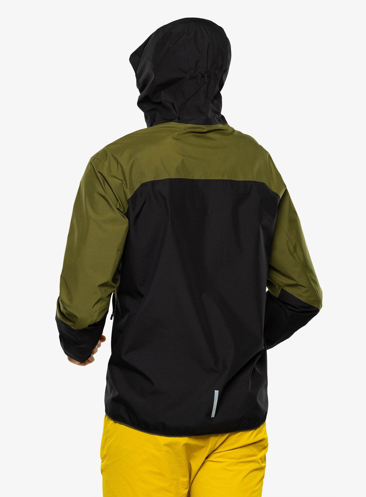 Куртка дощовик SCOTT Jacket Explorair Light 2.5L - black/fir green