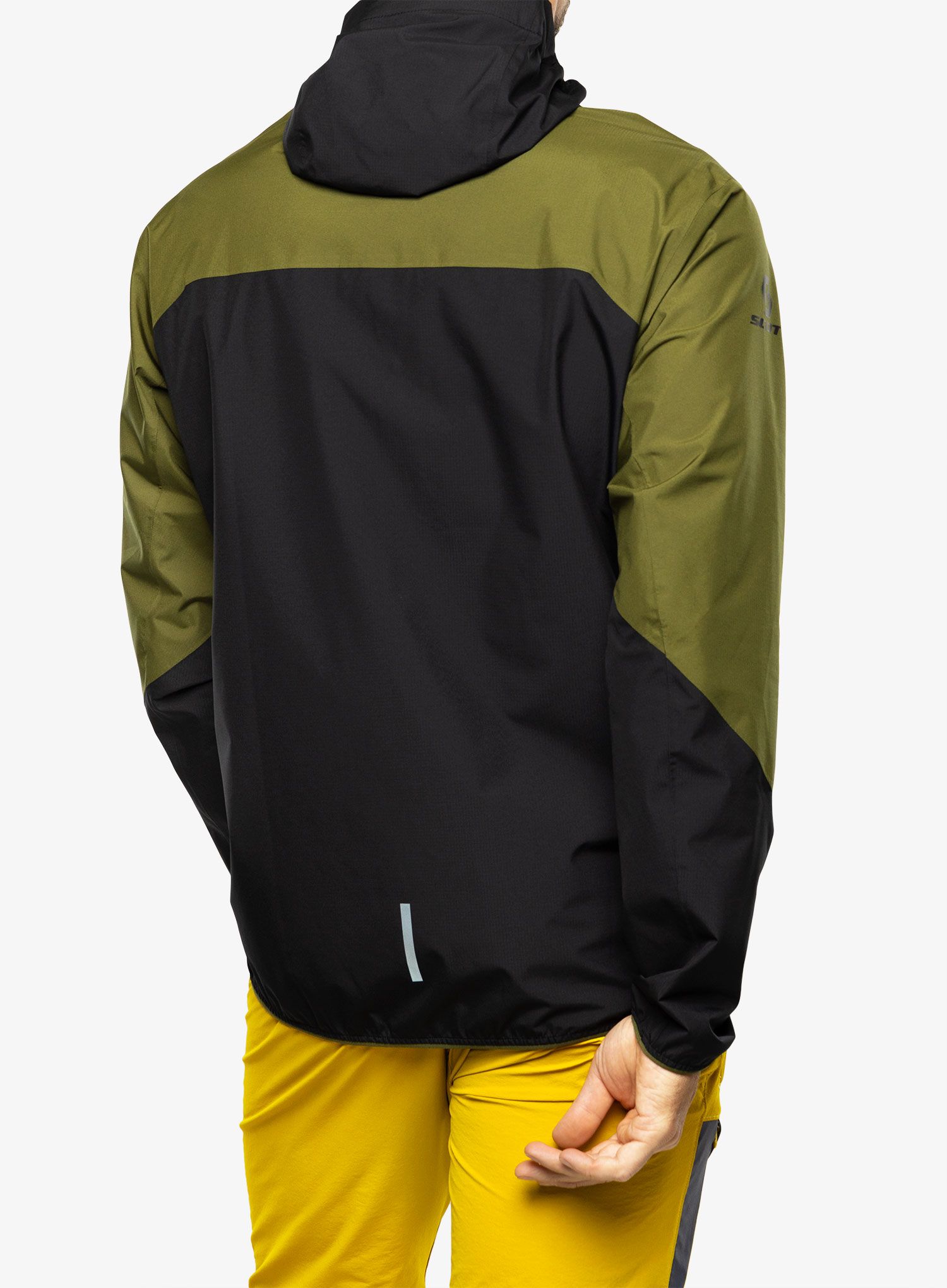 Куртка дощовик SCOTT Jacket Explorair Light 2.5L - black/fir green