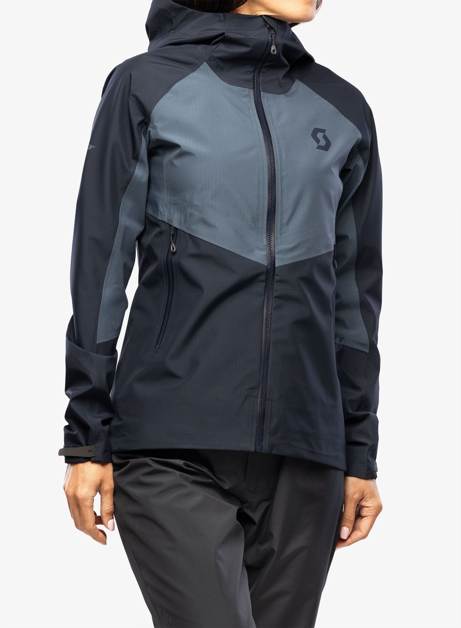 Куртка для гір жіноча SCOTT Jacket Explorair Light Dryo 3L - dark blue/metal blue