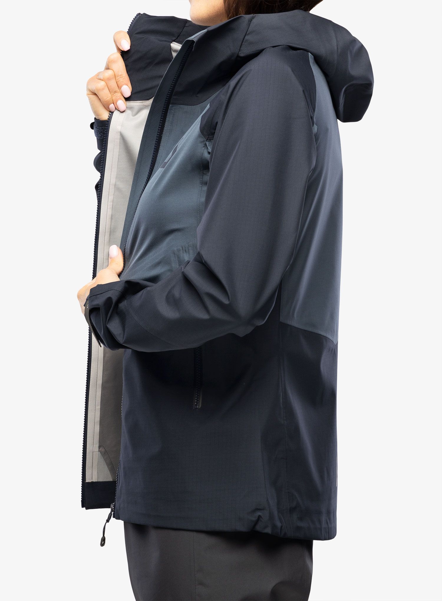 Куртка для гір жіноча SCOTT Jacket Explorair Light Dryo 3L - dark blue/metal blue