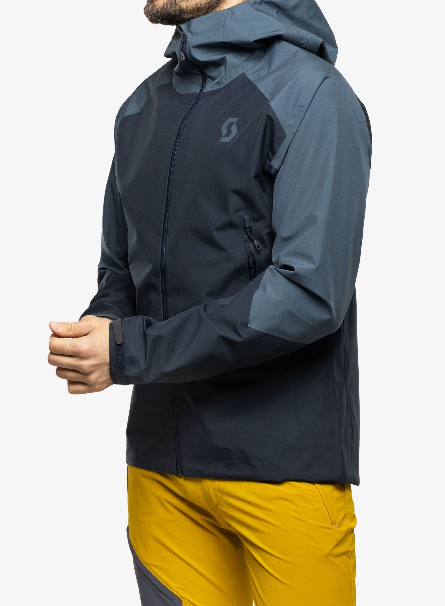 Куртка дощовик SCOTT Jacket Explorair Light Dryo 3L - metal/blue