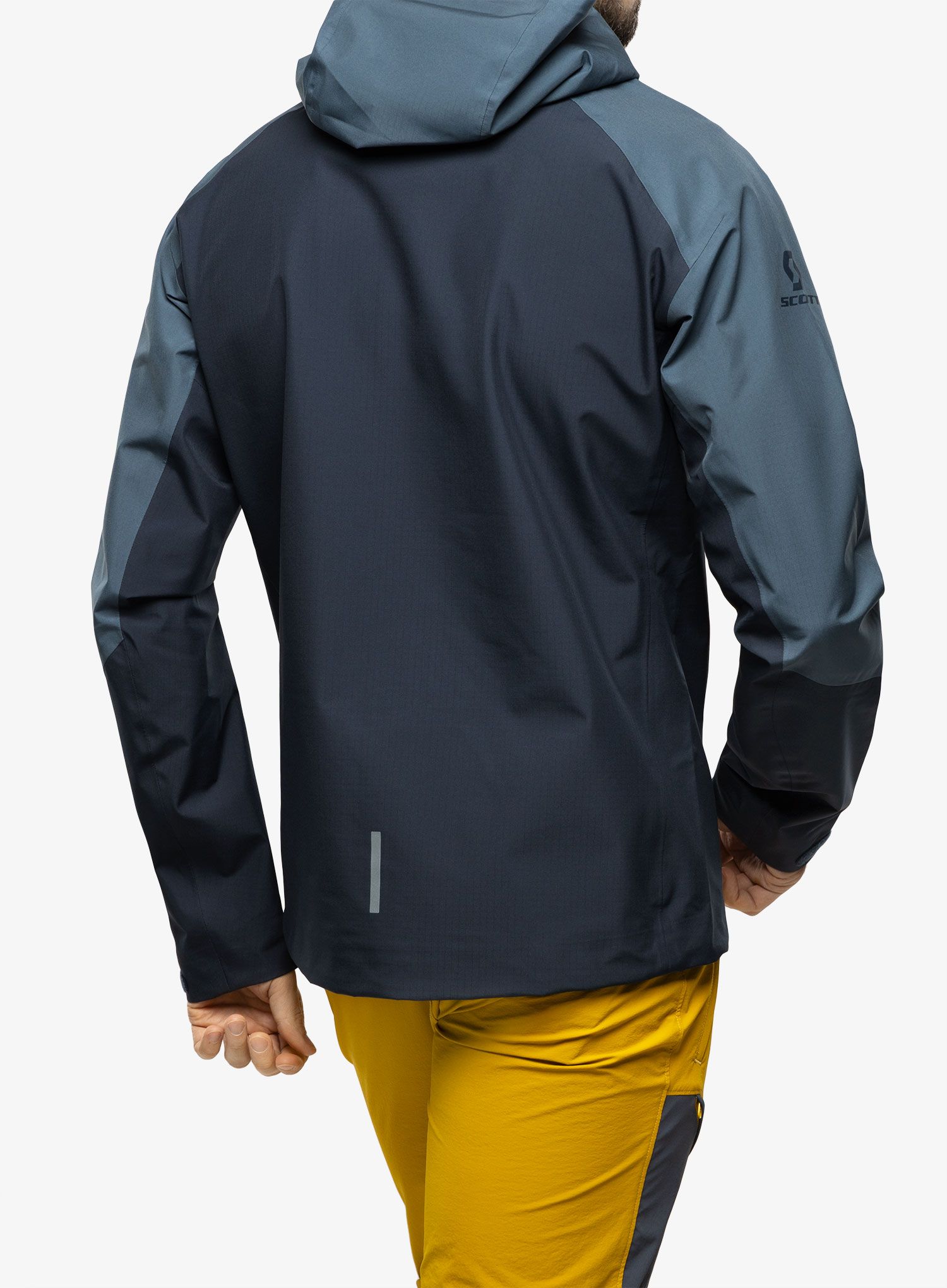 Куртка дощовик SCOTT Jacket Explorair Light Dryo 3L - metal/blue