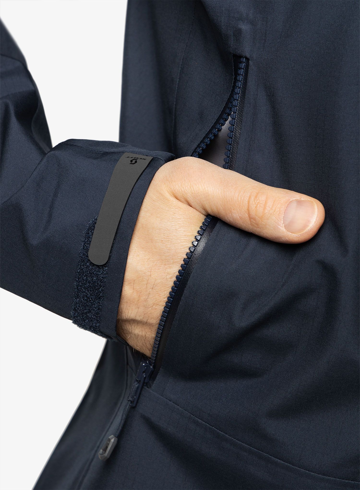 Куртка дощовик SCOTT Jacket Explorair Light Dryo 3L - metal/blue