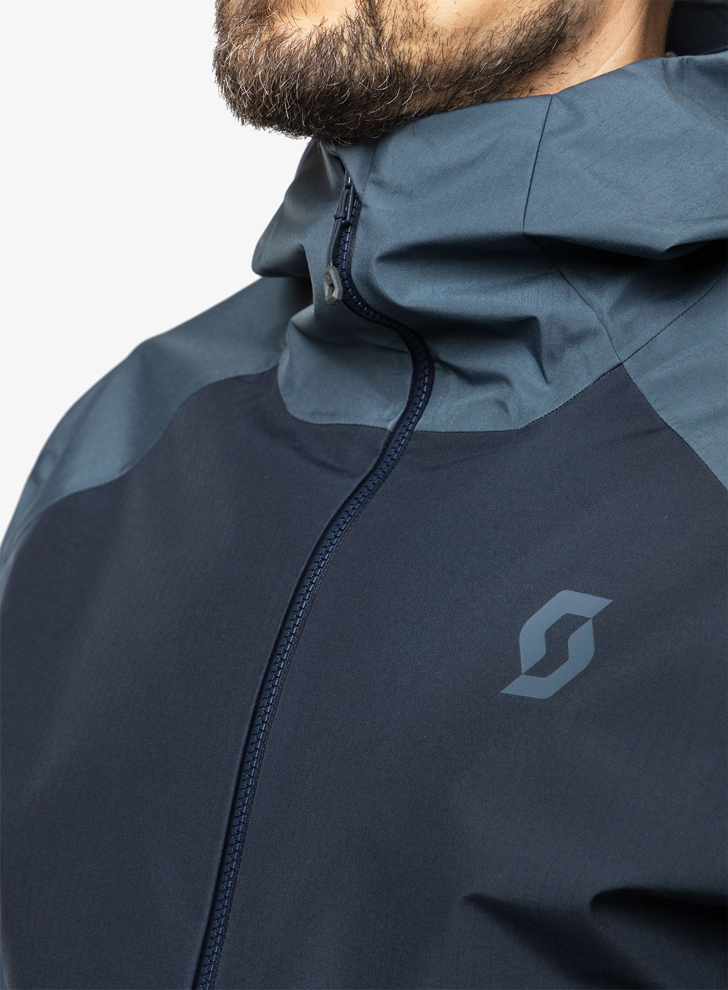 Куртка дощовик SCOTT Jacket Explorair Light Dryo 3L - metal/blue