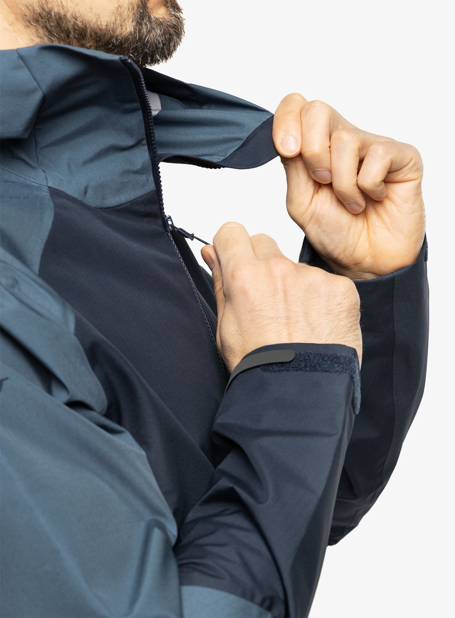 Куртка дощовик SCOTT Jacket Explorair Light Dryo 3L - metal/blue