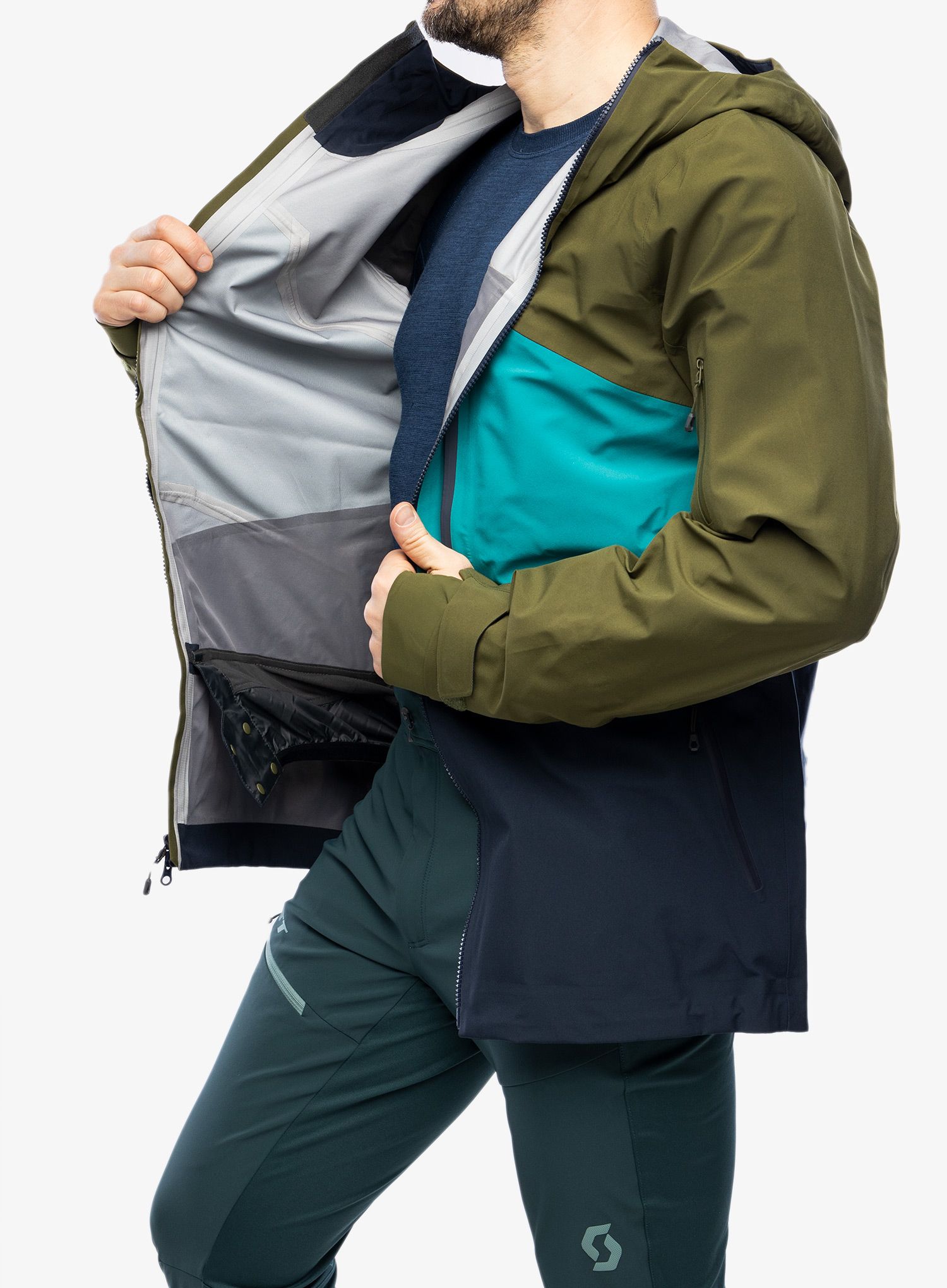 Куртка SCOTT Jacket Vertic 3L - fir green/winter green