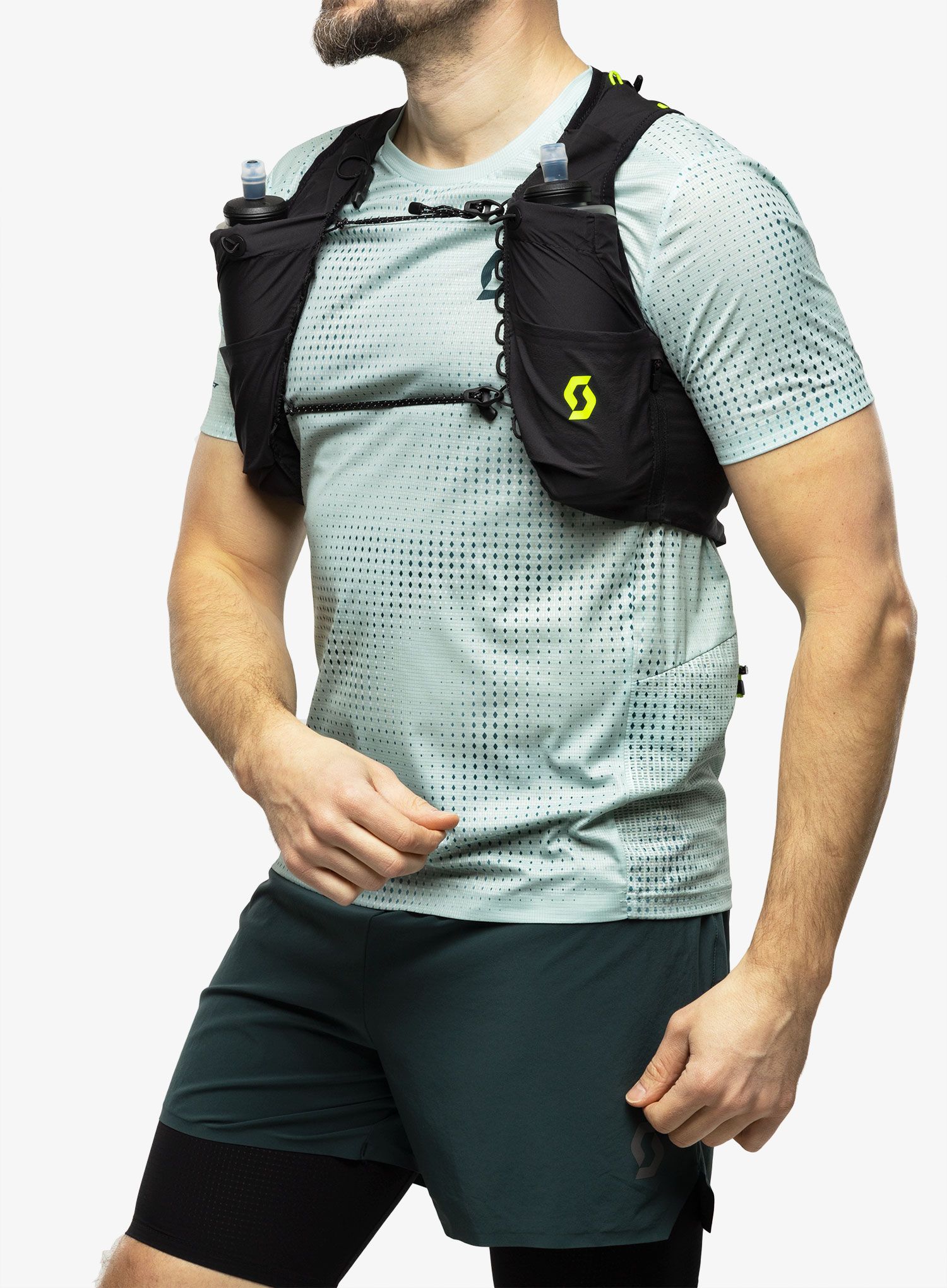 Жилет для бігу SCOTT Pack Trail RC TR 4 - black/yellow