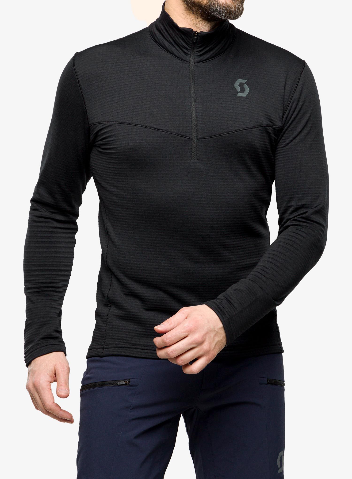 Кофта SCOTT Pullover Defined Light - black