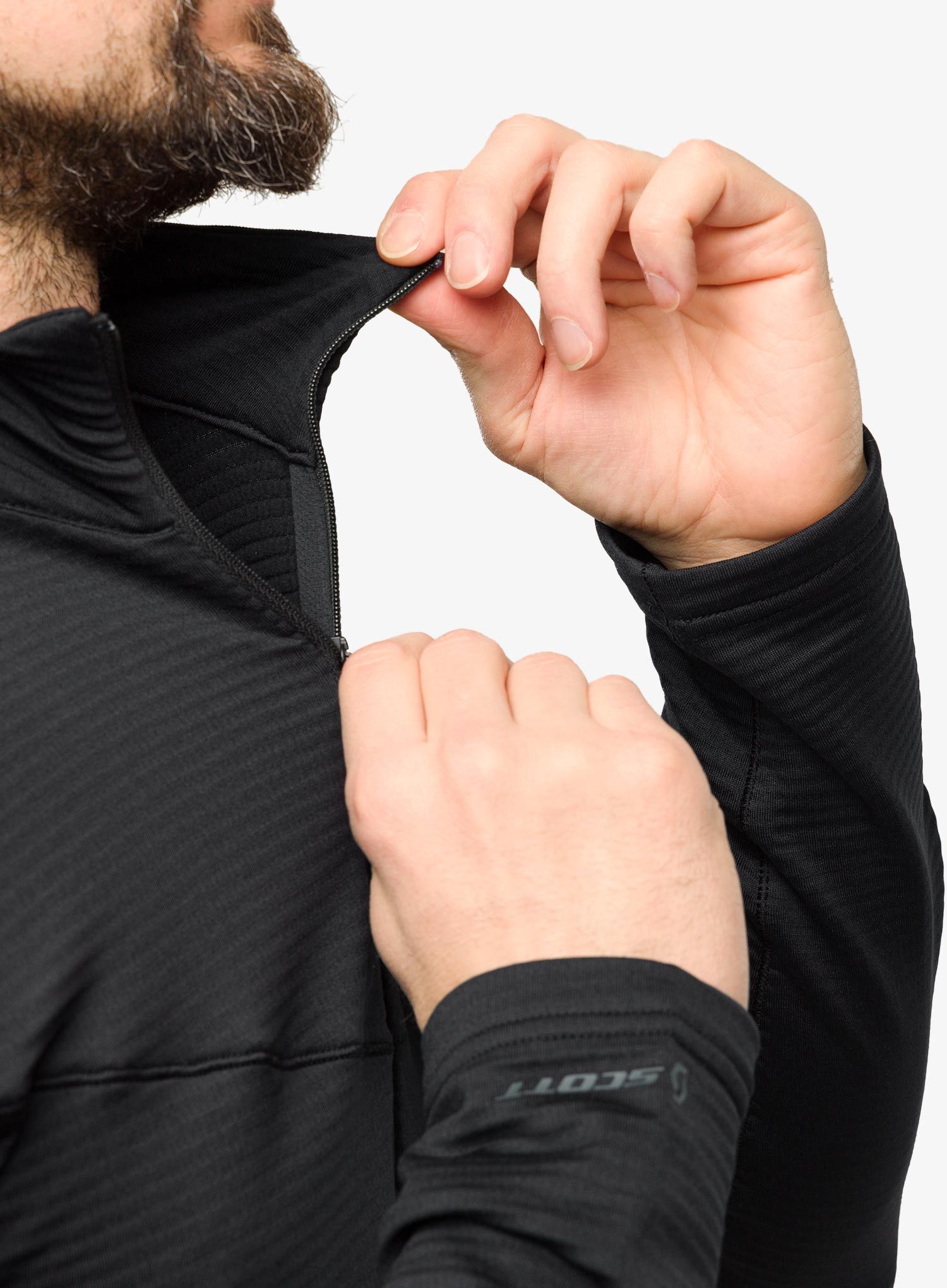 Кофта SCOTT Pullover Defined Light - black