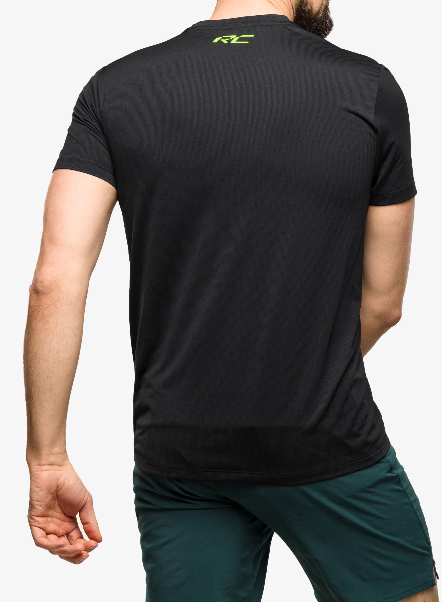 Футболка для бігу SCOTT RC Run Team S/S - black/yellow
