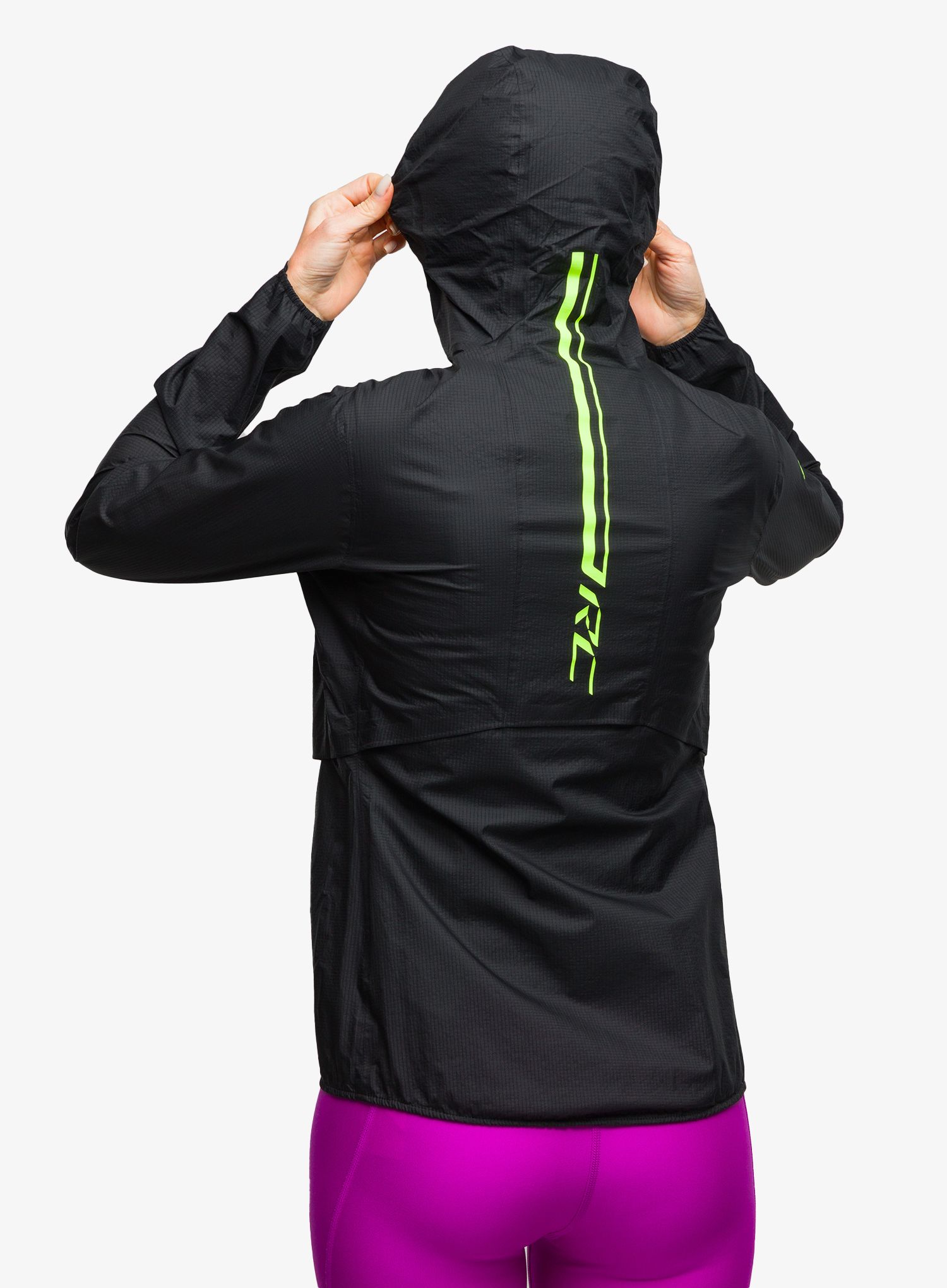 Куртка для бігу жіноча SCOTT RC Run Waterproof - black/yell