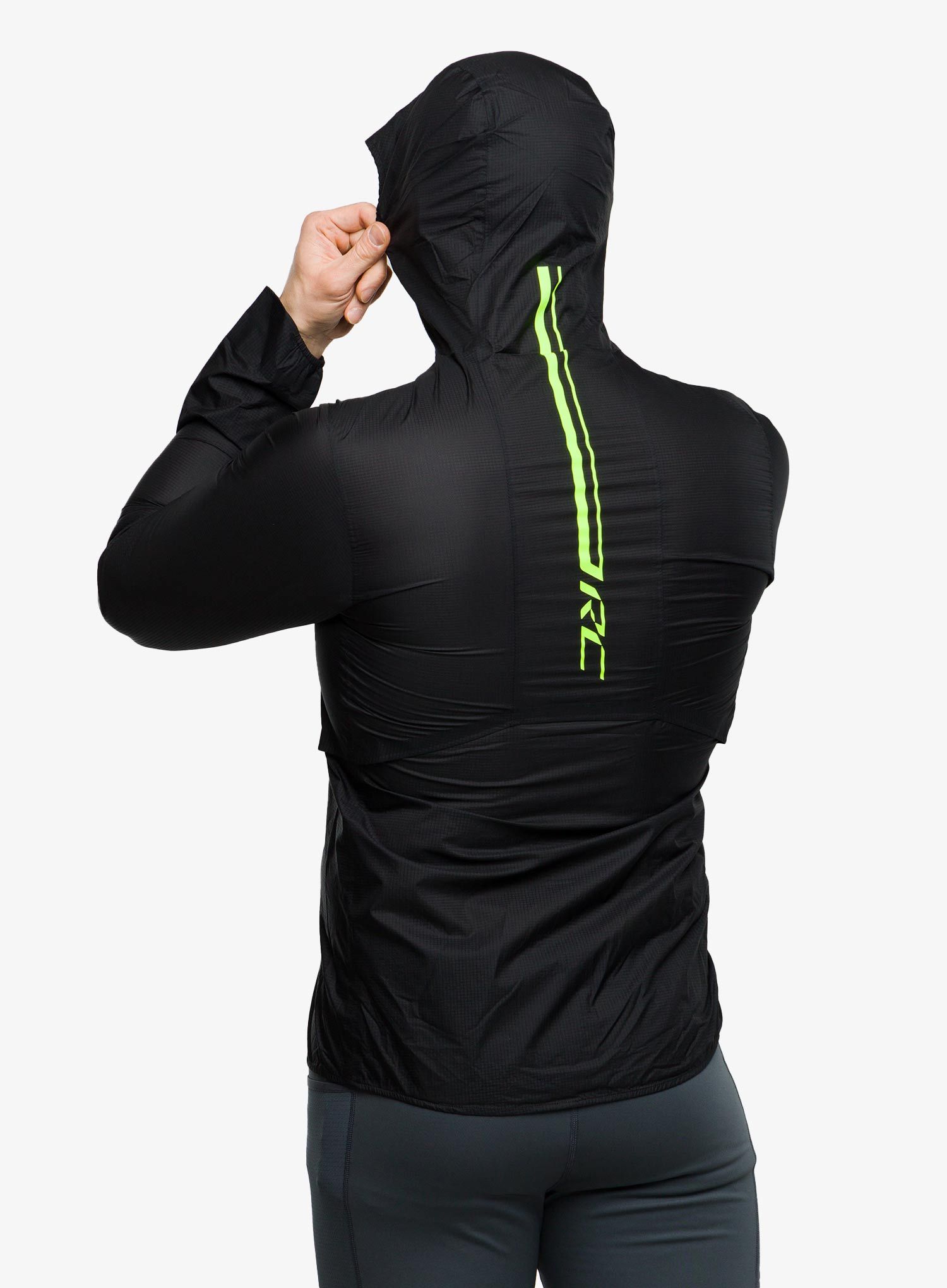 Куртка для бігу SCOTT RC Run Waterproof - black/yellow