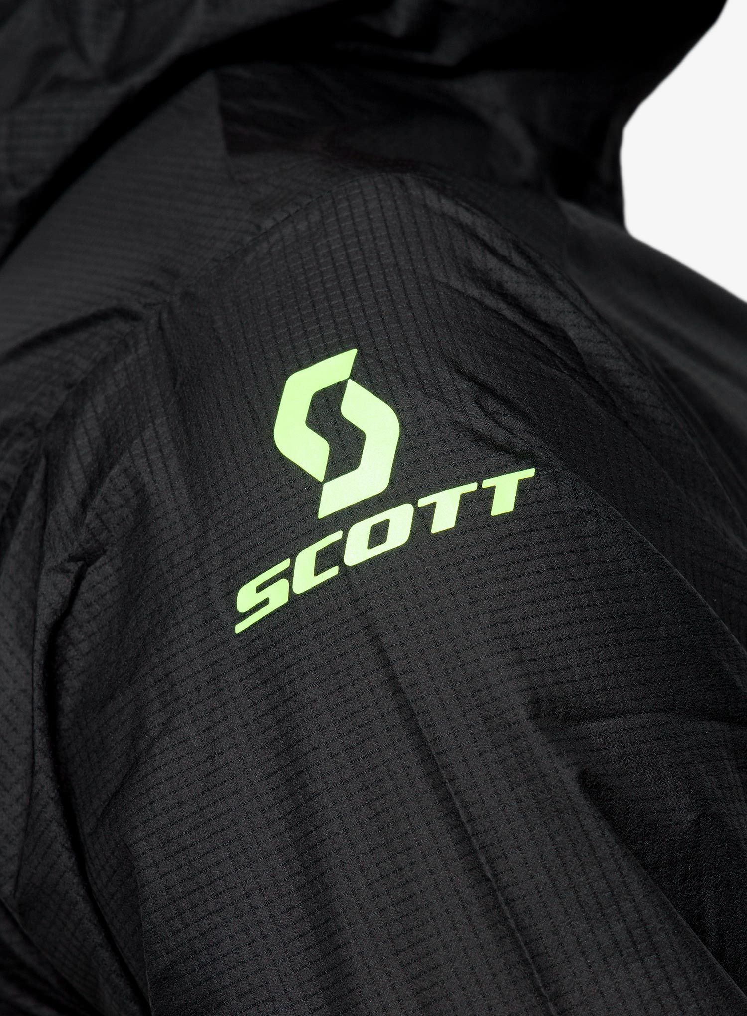 Куртка для бігу SCOTT RC Run Waterproof - black/yellow