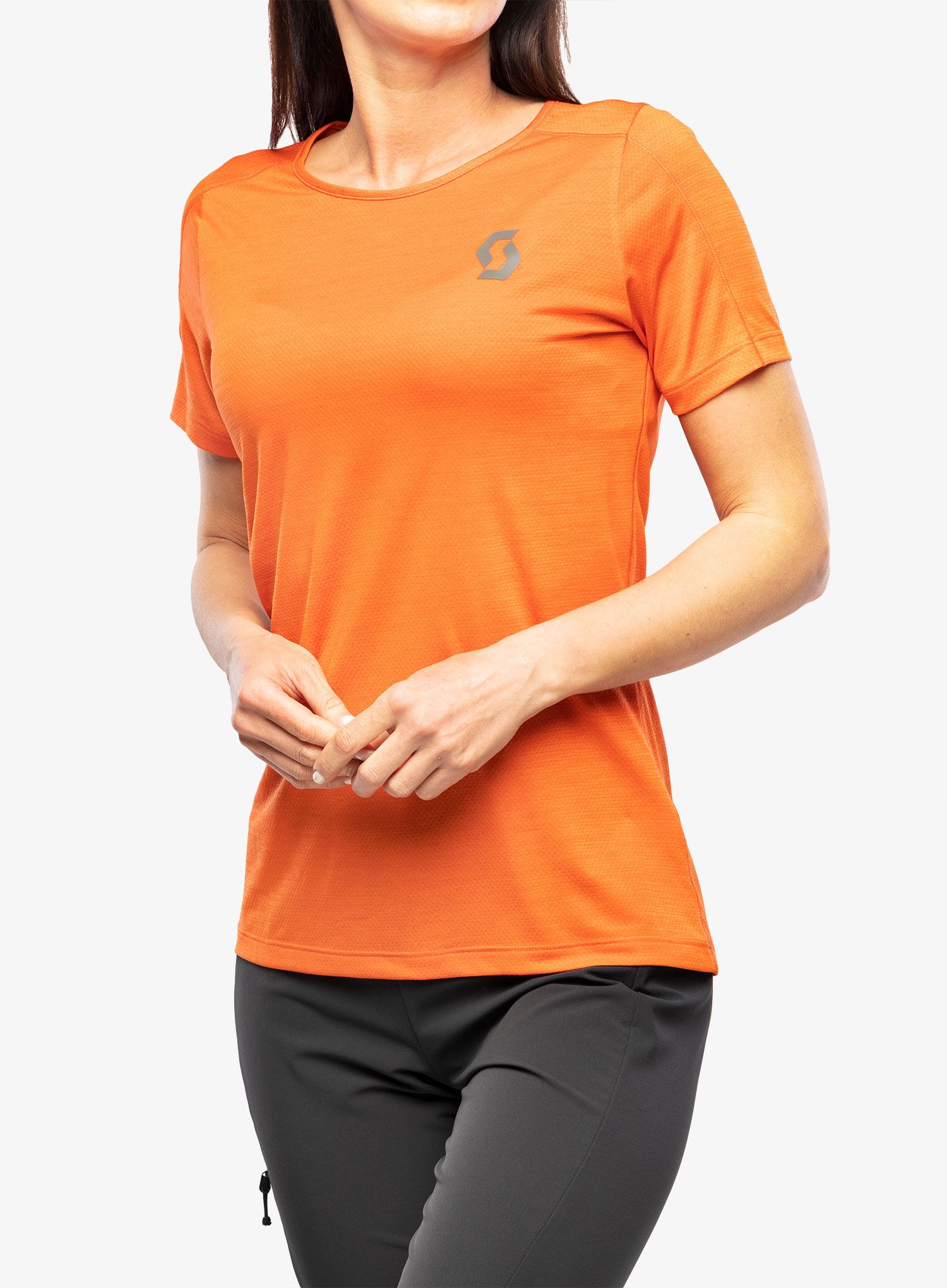 Швидковисихаюча футболка жіночий SCOTT Shirt Endurance LT S/S - orange