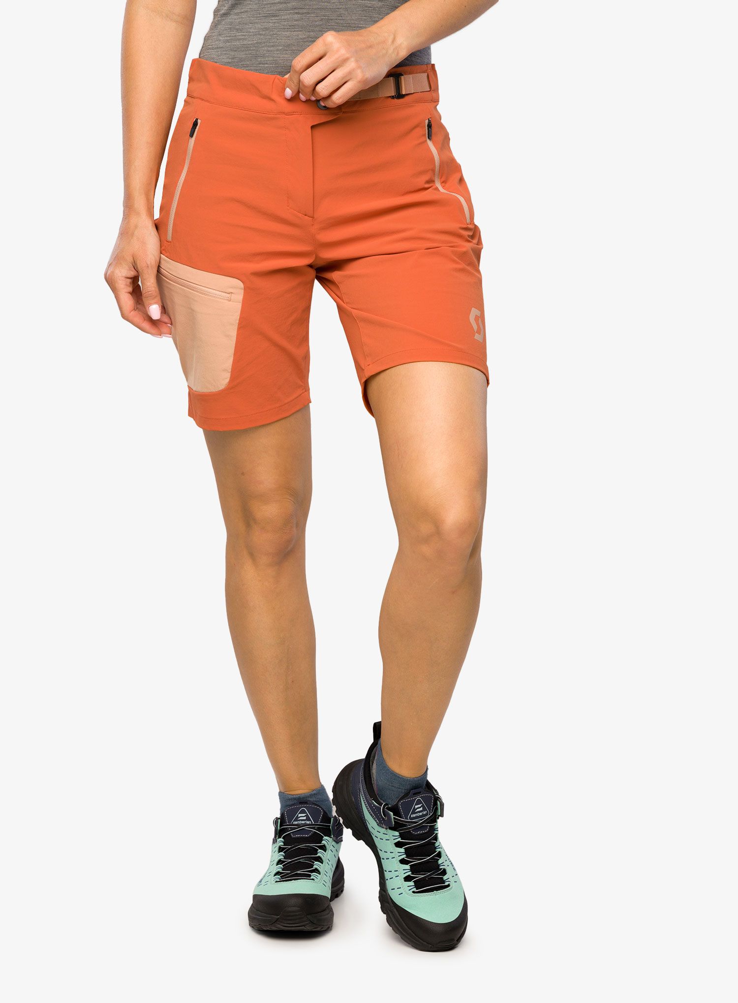 Шорти туристичні жіночі SCOTT Short Explorair Light - braze orange/rose