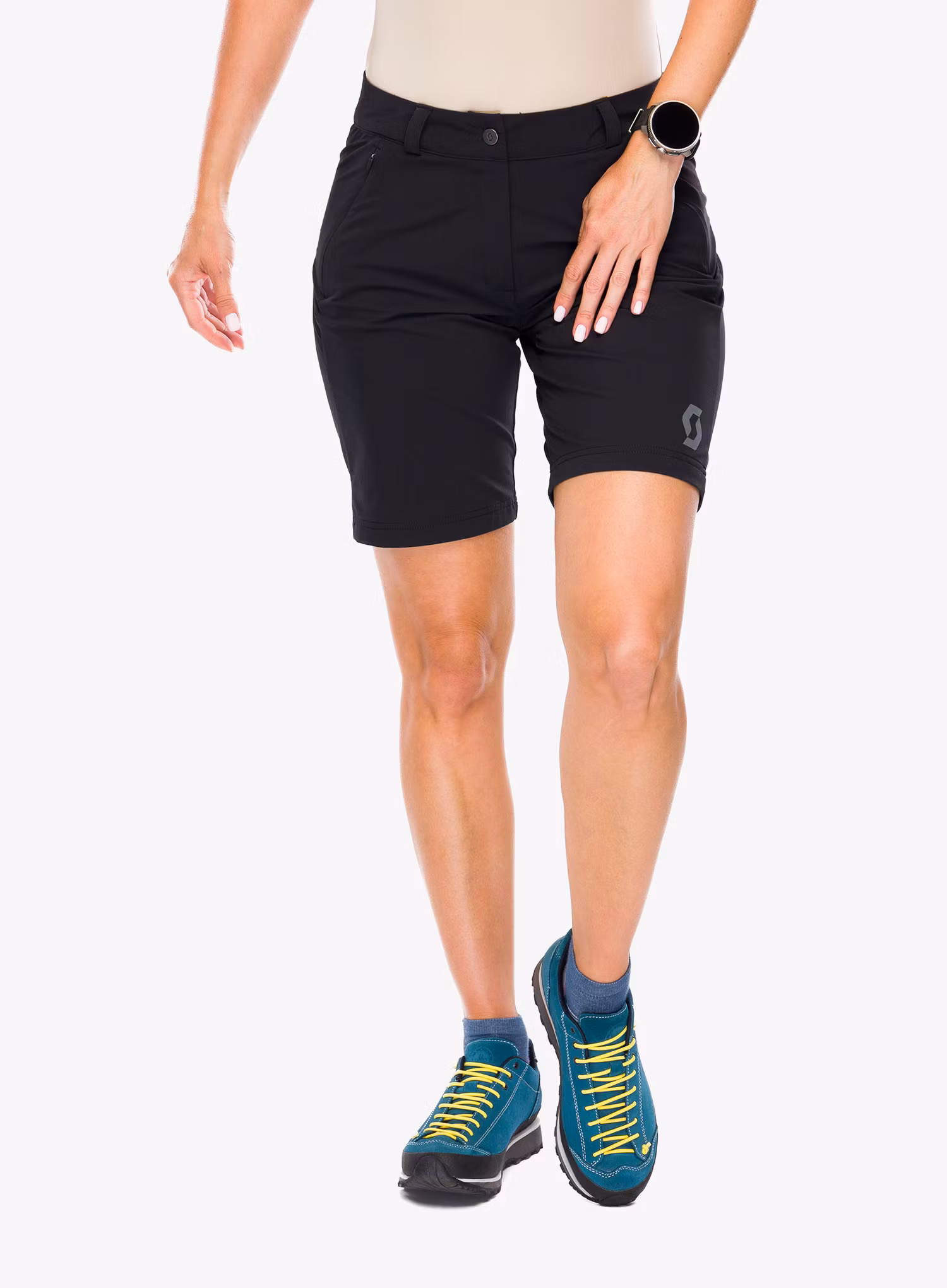 Шорти туристичні жіночі SCOTT Shorts Explorair Tech - black