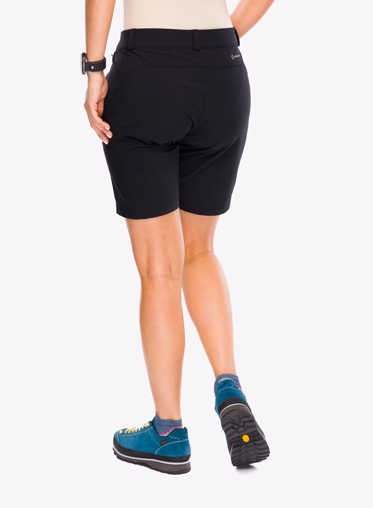 Шорти туристичні жіночі SCOTT Shorts Explorair Tech - black