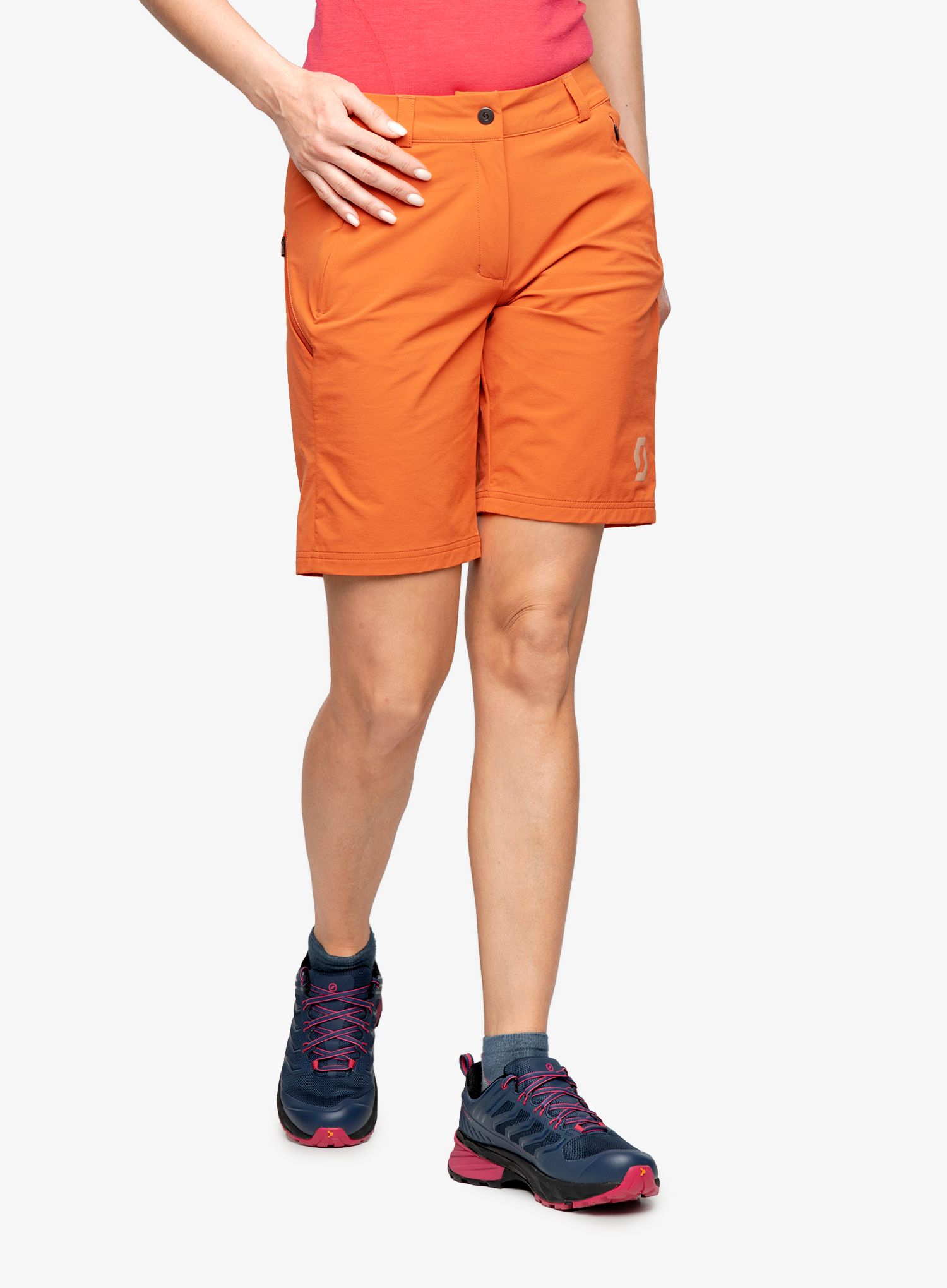 Шорти туристичні жіночі SCOTT Shorts Explorair Tech - braze orange