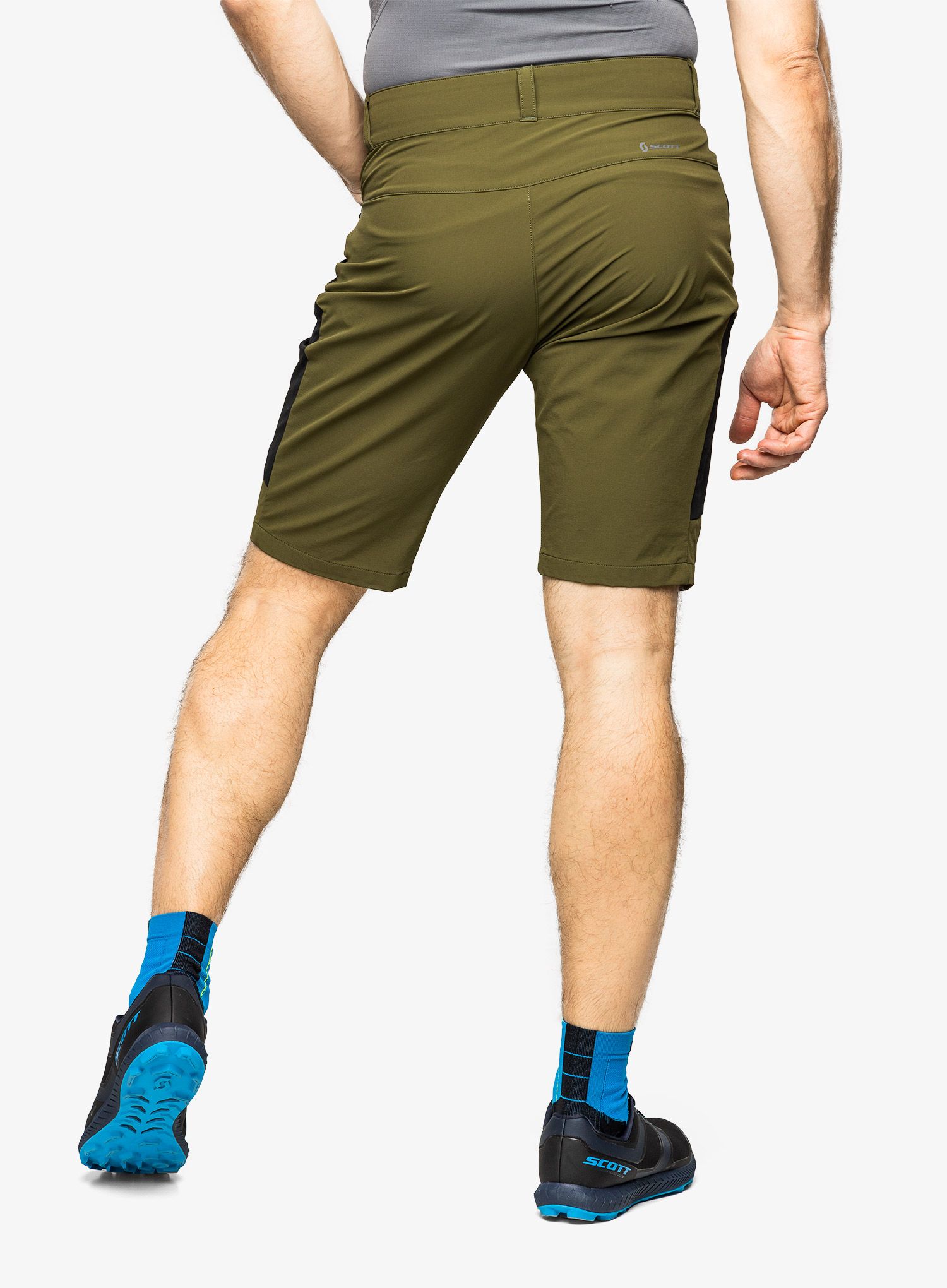 Шорти туристичні SCOTT Shorts Explorair Tech - fir green/black