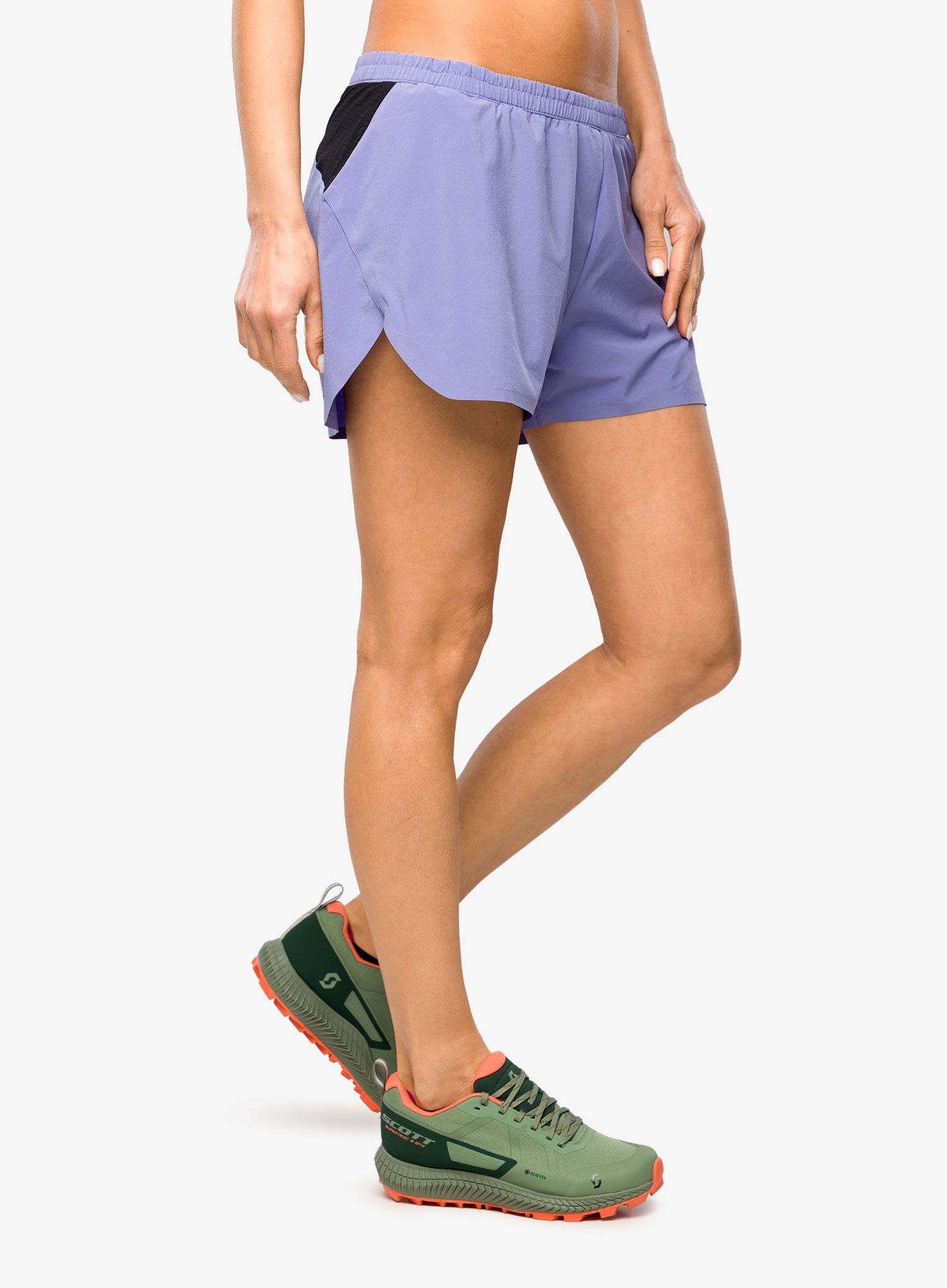 Шорти для бігу жіночі SCOTT Split Shorts RC Run - dream blue/black