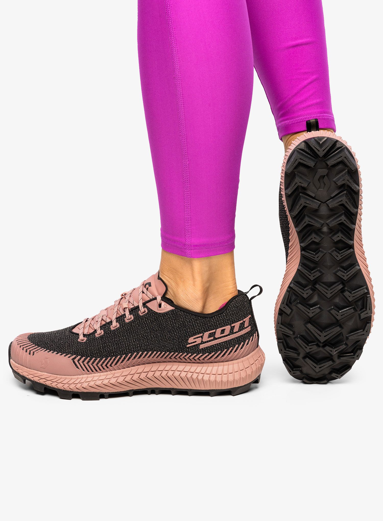 Черевики для трейлу жіночі SCOTT Supertrac Ultra RC - black/crystal pink