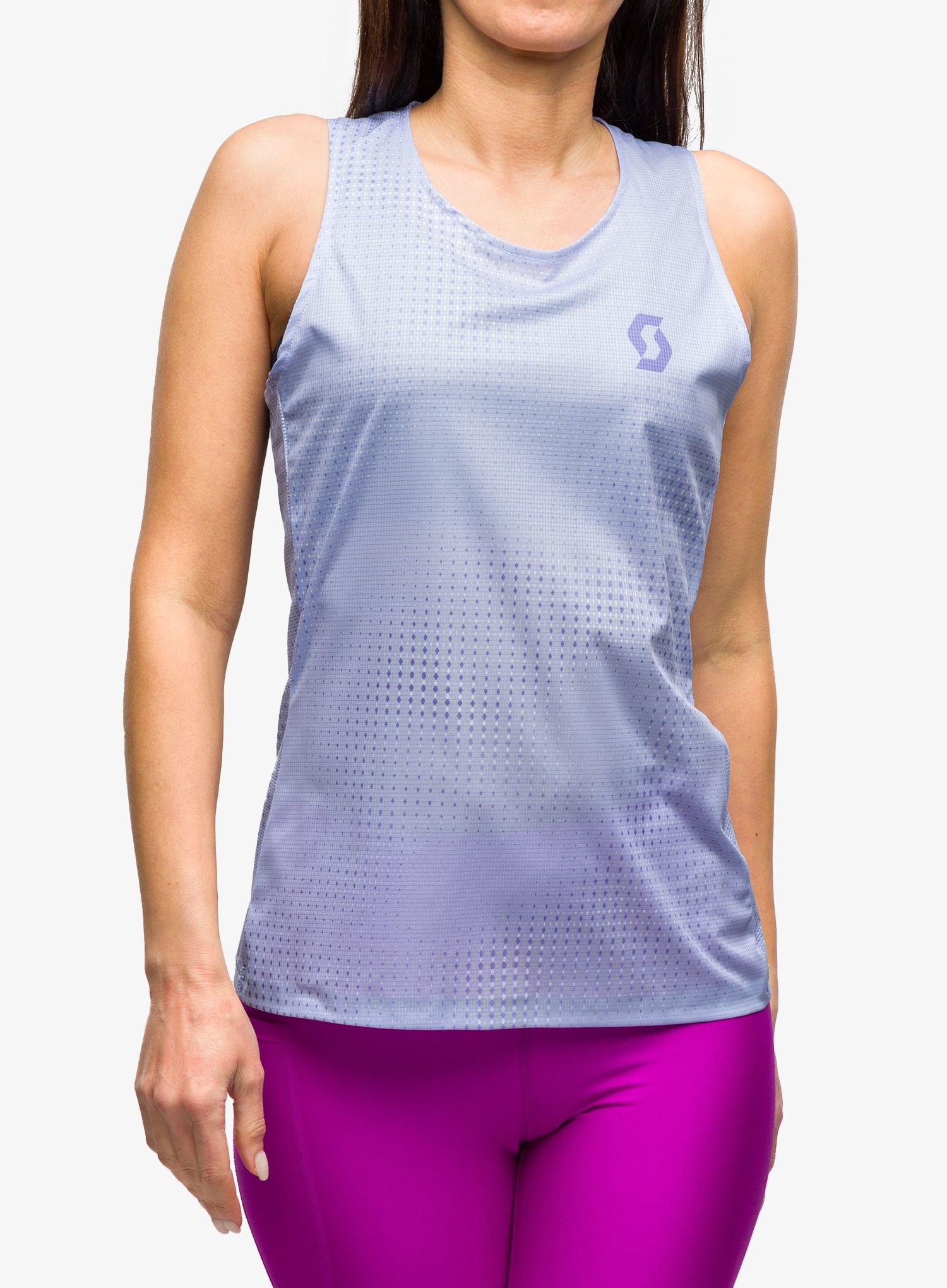 Топ жіночий SCOTT Tank RC Run - moon blue/dream blue