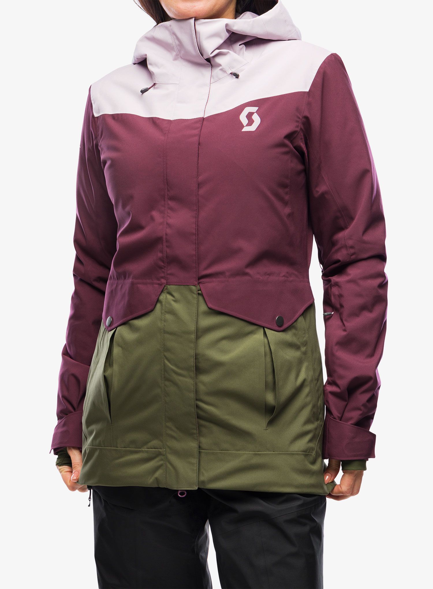 Плащ жіночий SCOTT Ultimate Dryo Plus - cloud pink/wild red