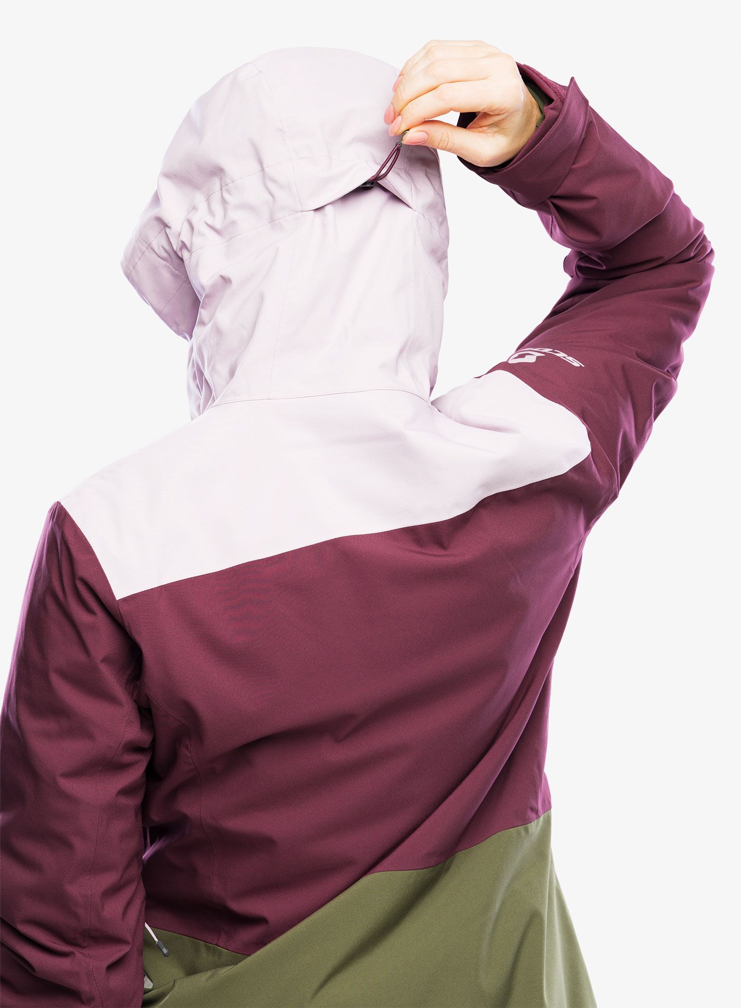 Плащ жіночий SCOTT Ultimate Dryo Plus - cloud pink/wild red
