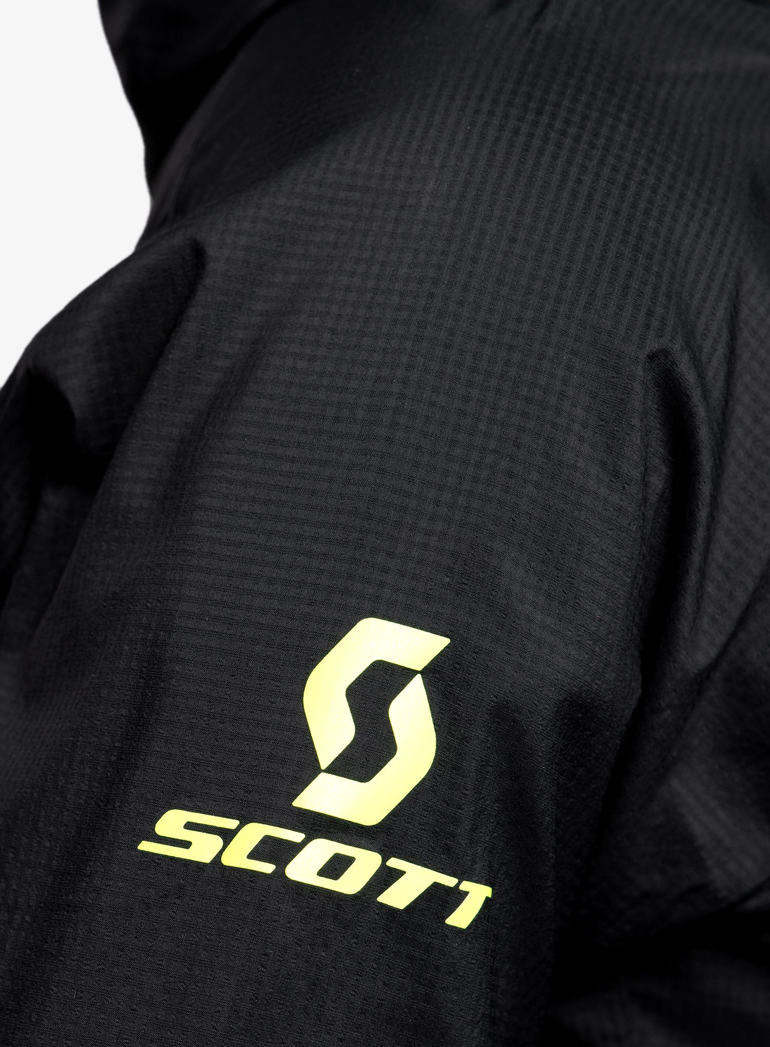 Куртка для бігу жіноча SCOTT Windshield RC Run - black/yell