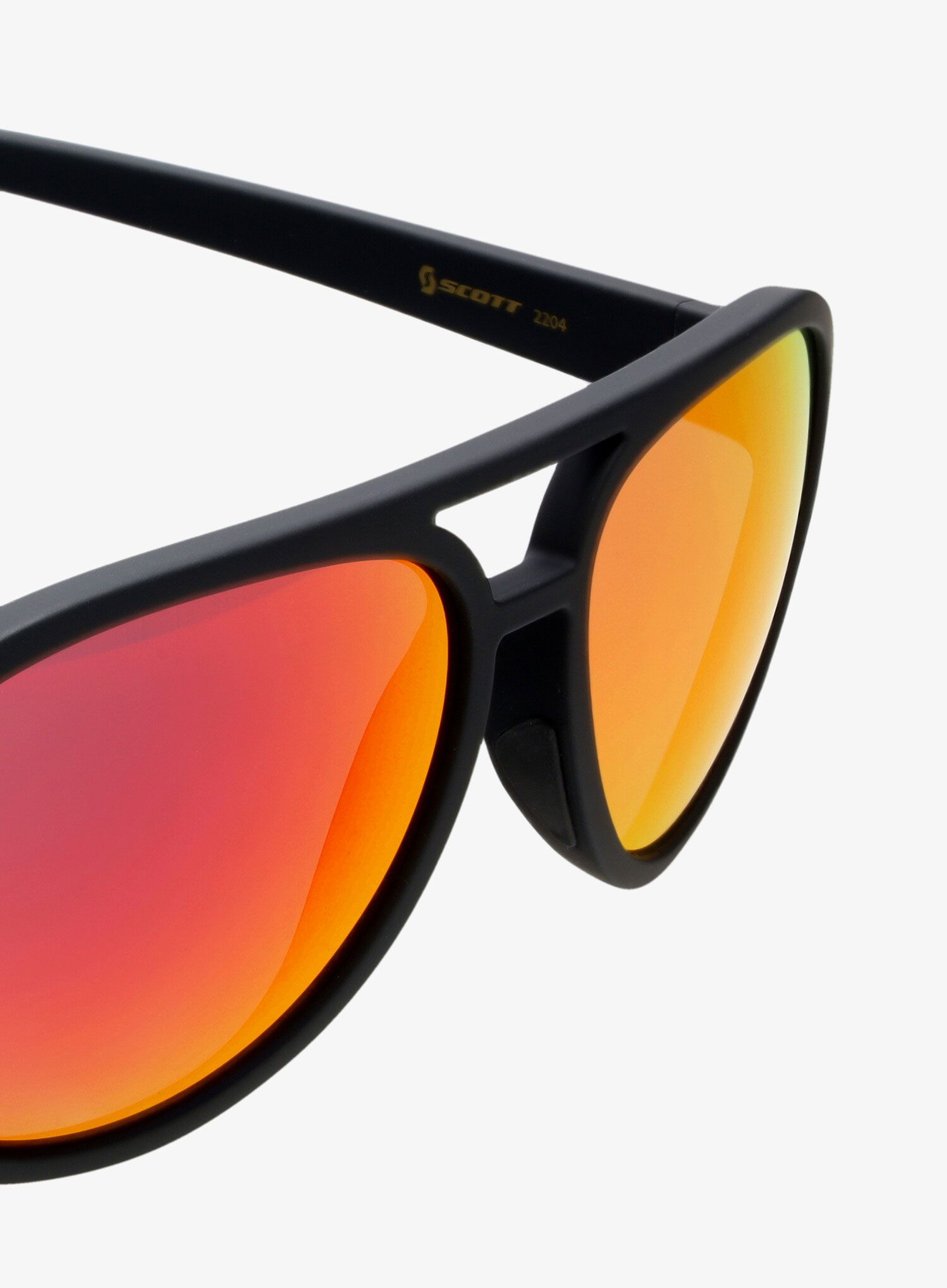 Окуляри сонцезахисні SCOTT Sunglasses Bass - black red chrome
