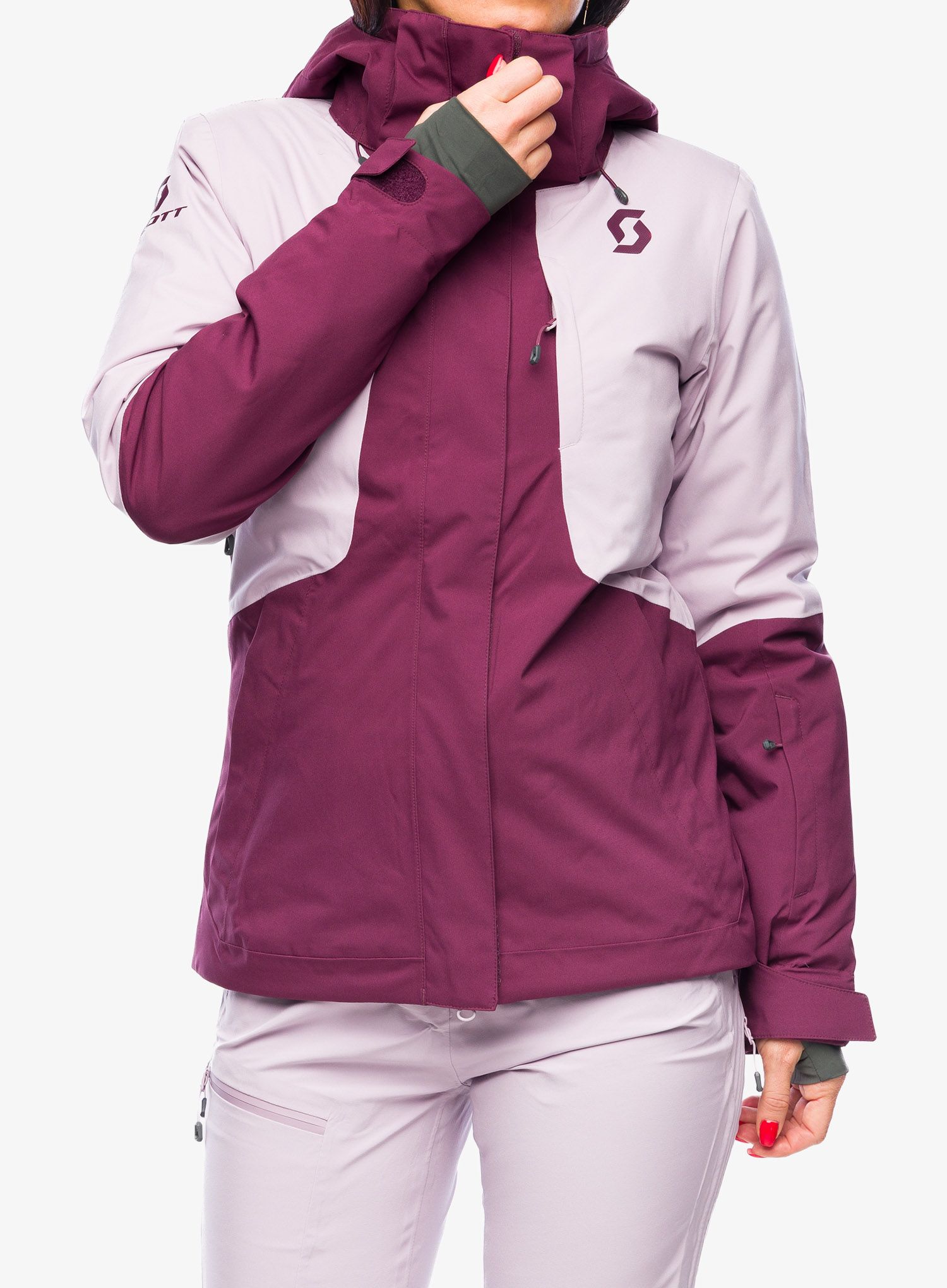 Куртка жіноча SCOTT Ultimate Dryo 10 Jacket - wild red/cloud pink