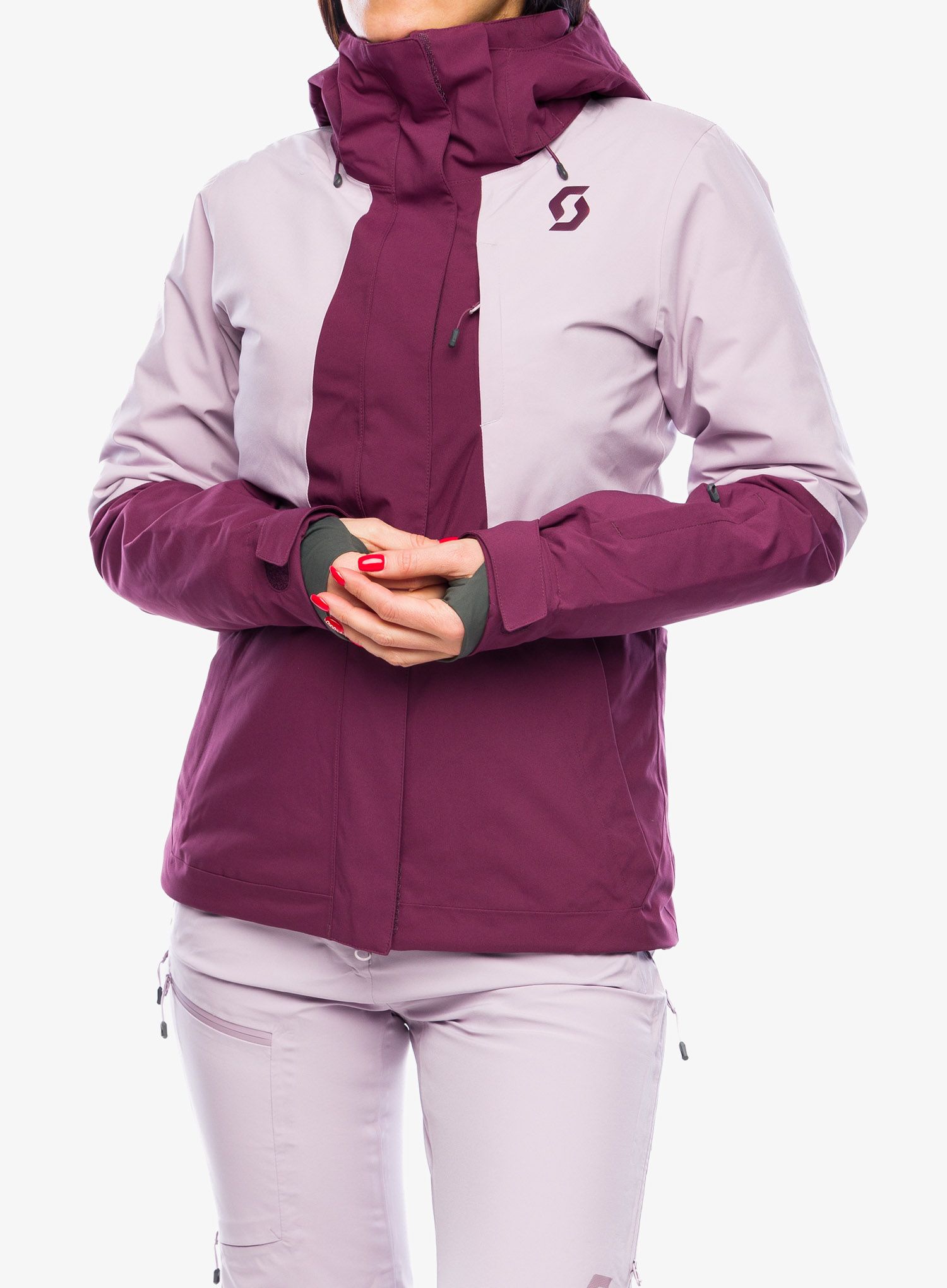 Куртка жіноча SCOTT Ultimate Dryo 10 Jacket - wild red/cloud pink