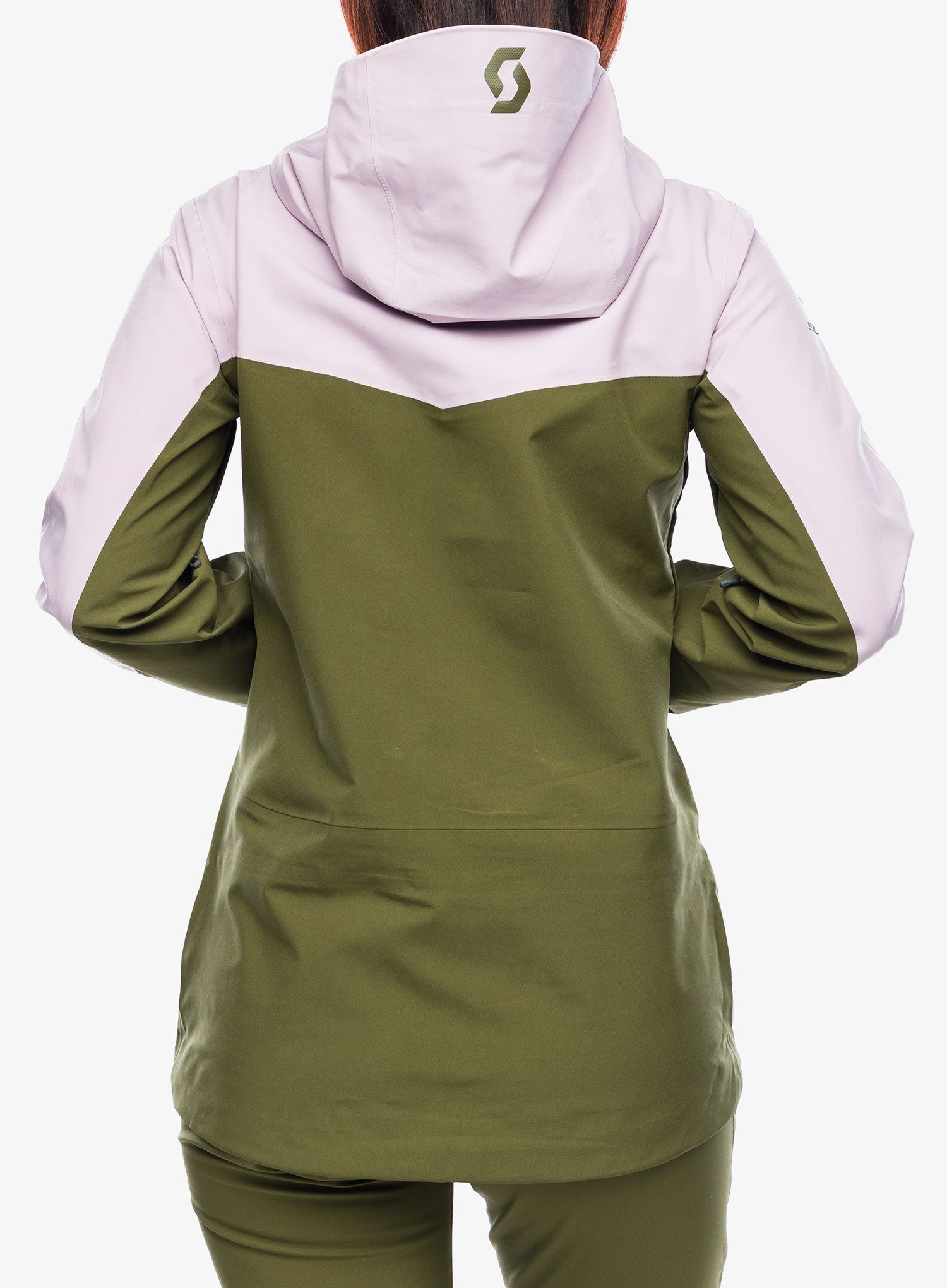 Куртка жіноча SCOTT Vertic 3L Jacket - cloud pink/fir green