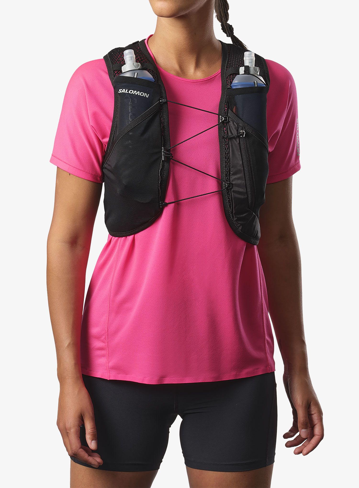 Жилет для бігу Salomon Active Skin 4 No Flasks - black/metal