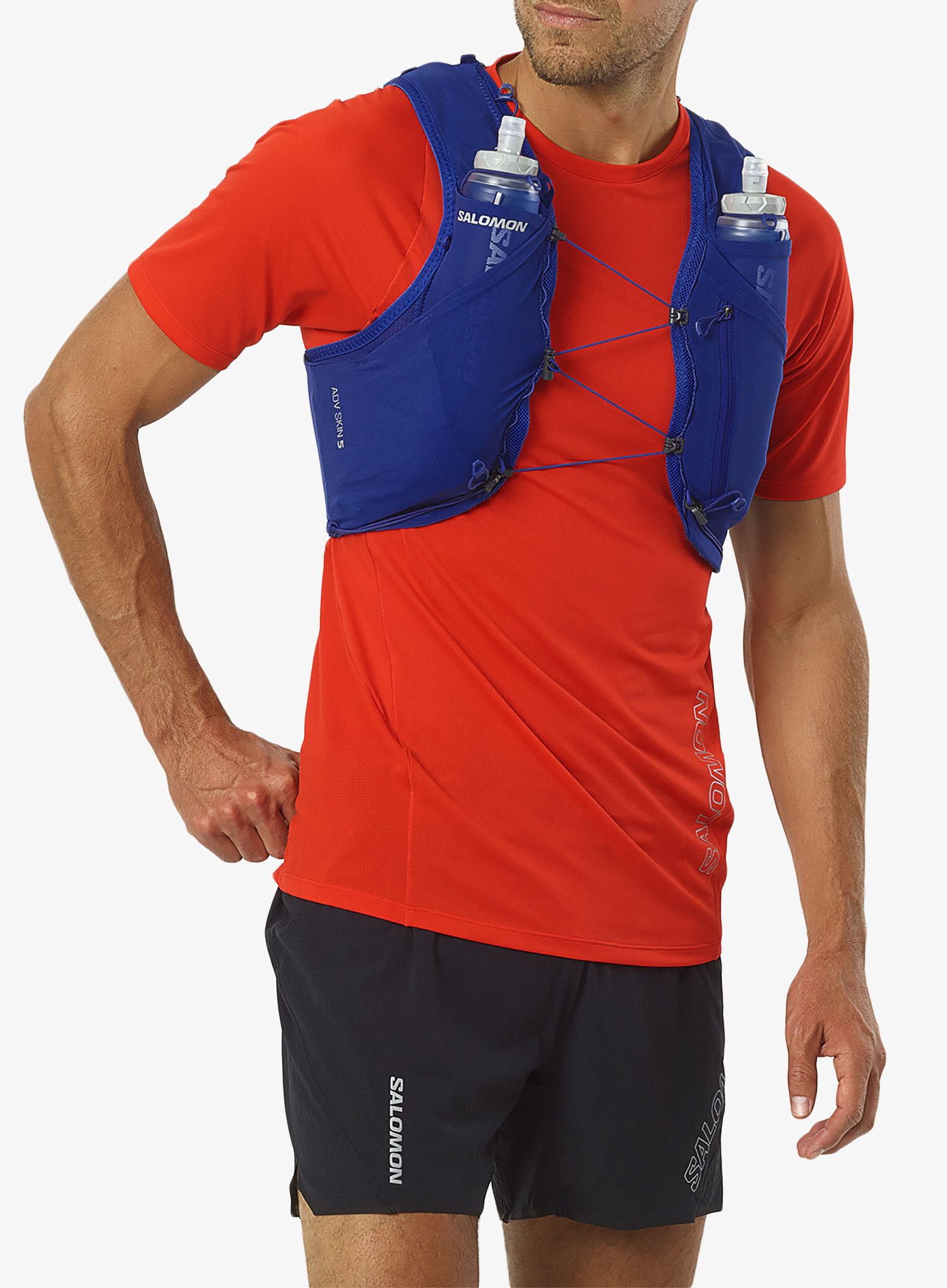 Жилет для бігу Salomon Adv Skin 5 With Flasks - surf the web