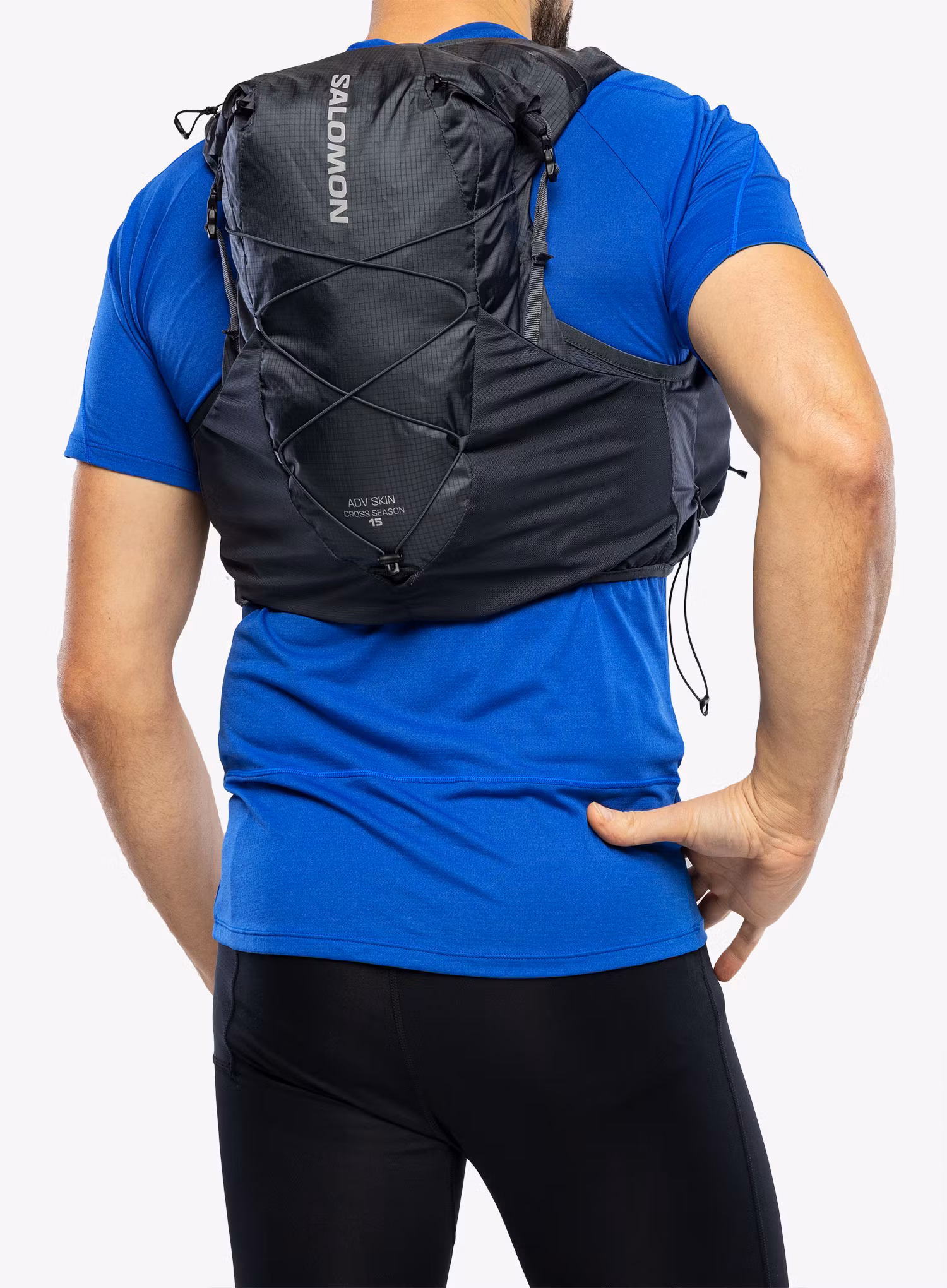 Жилет для бігу Salomon Adv Skin X Season 15 Set - ebony/alloy