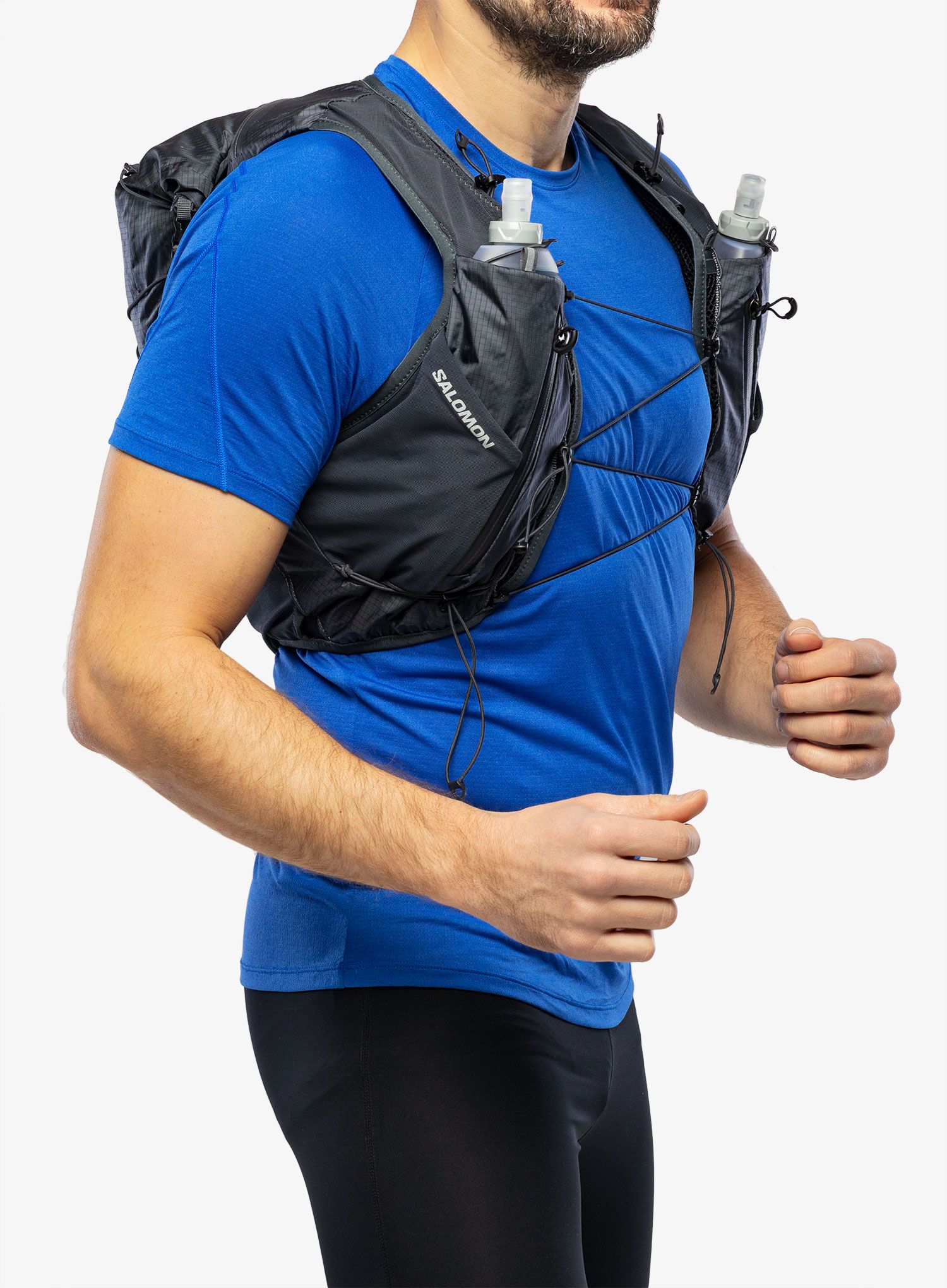 Жилет для бігу Salomon Adv Skin X Season 15 Set - ebony/alloy