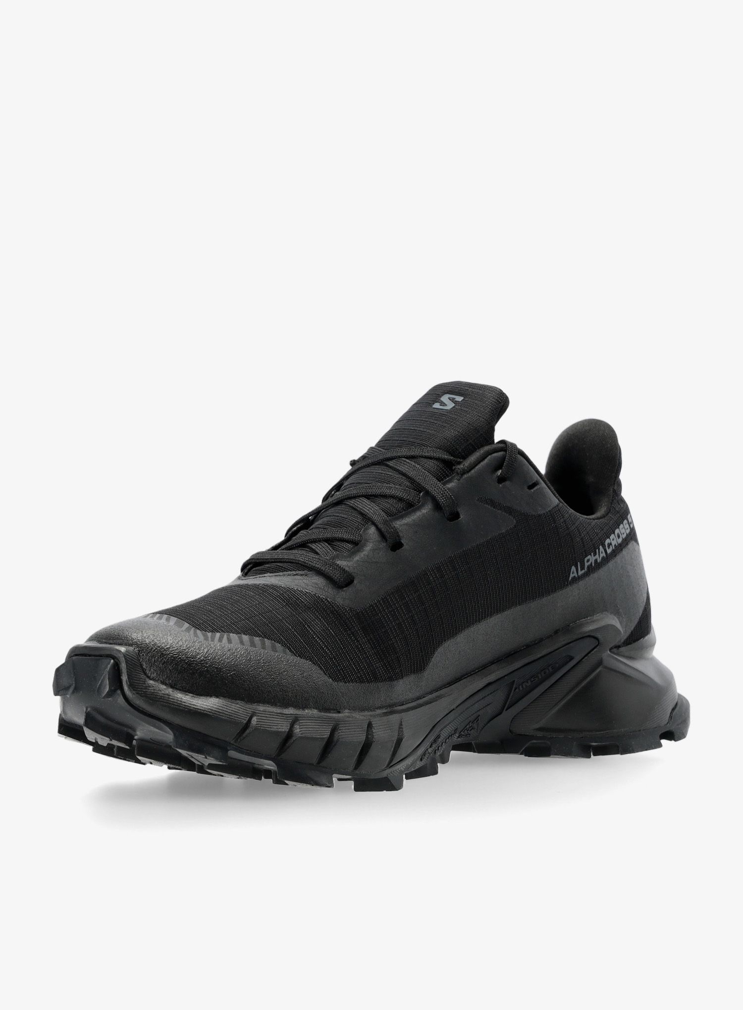 Черевики для трейлу жіночі Salomon Alphacross 5 GTX - black/black/ebon