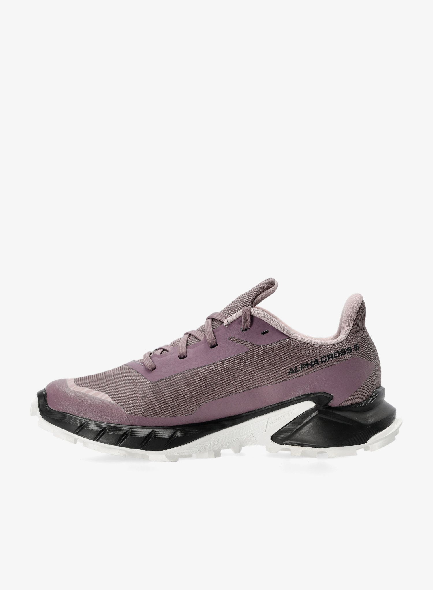 Кросівки для бігу жіночі Salomon Alphacross 5 GTX - moon/black/white