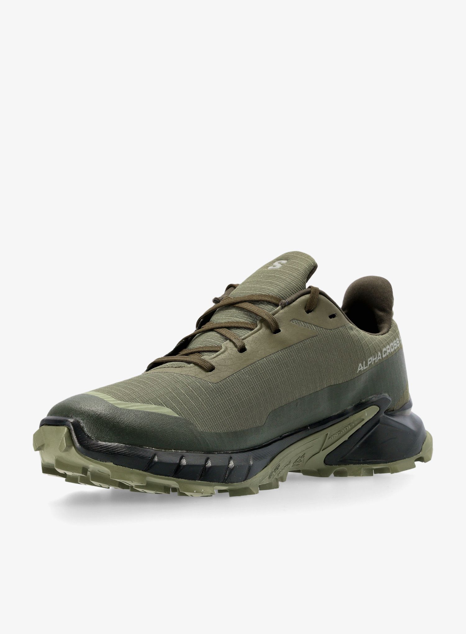 Кросівки для бігу Salomon Alphacross 5 GTX - olive/black/green