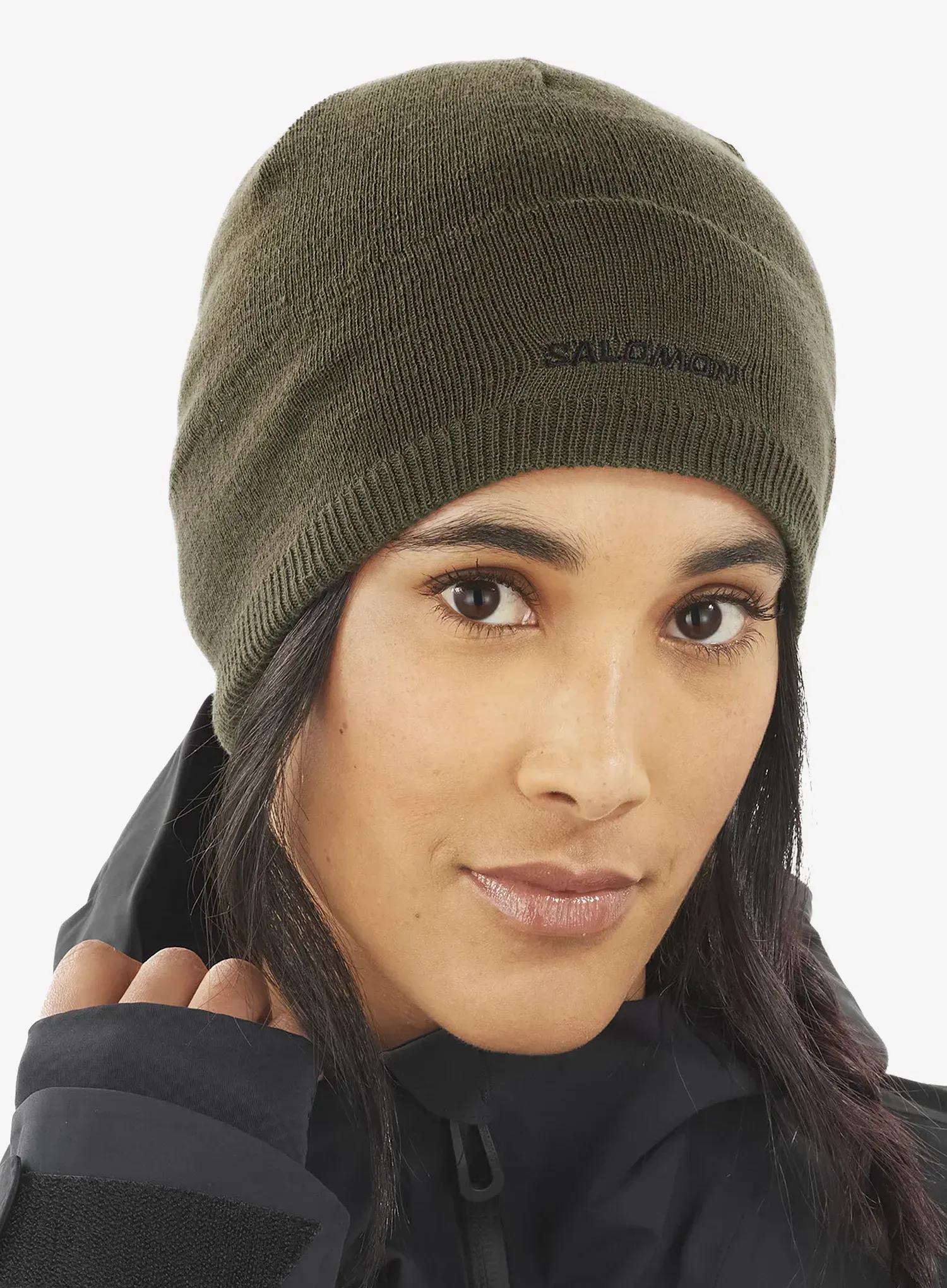 Шапка зимова Salomon Beanie - grape leaf