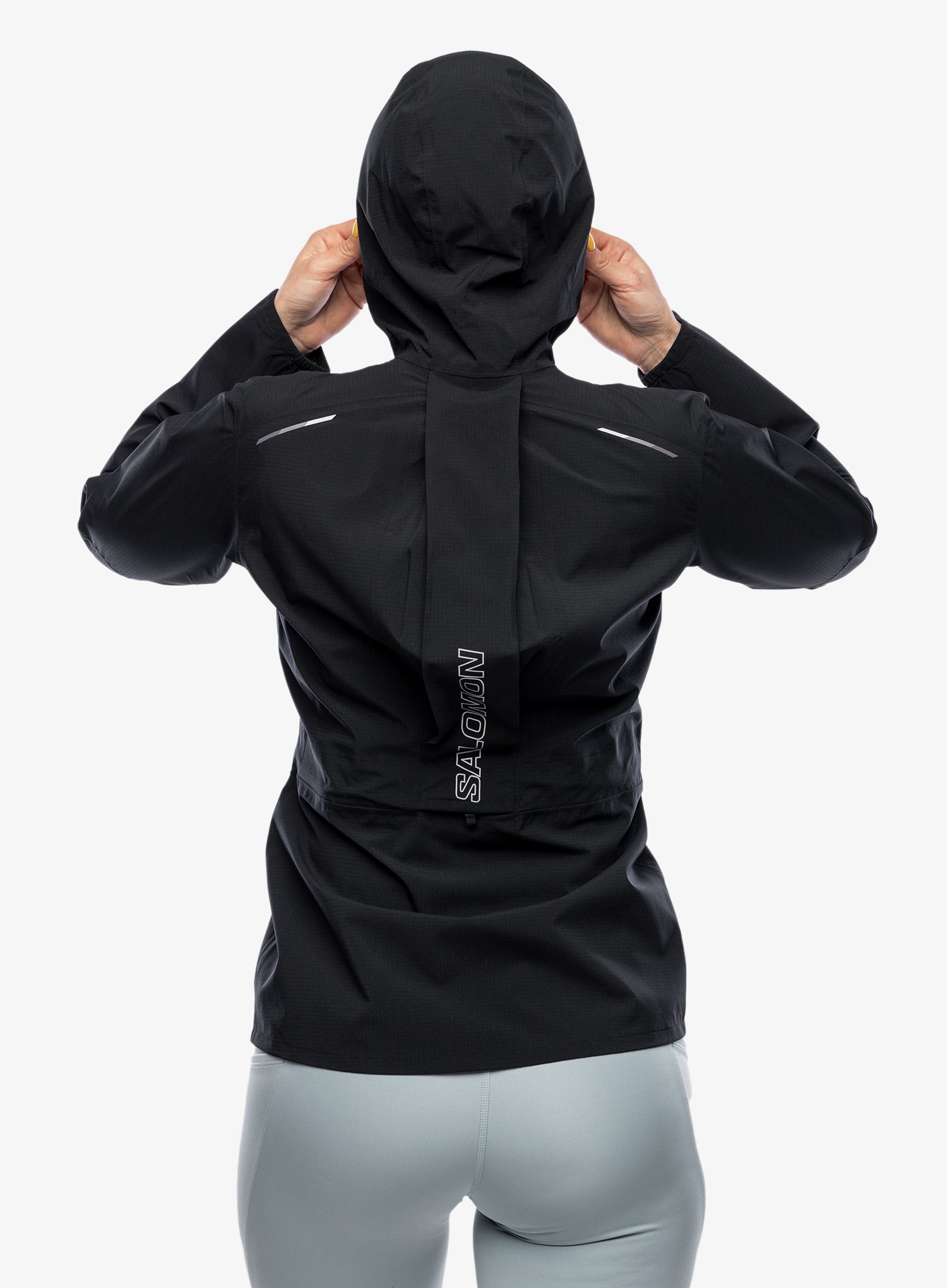 Куртка для бігу жіноча Salomon Bonatti Trail Jacket - deep black