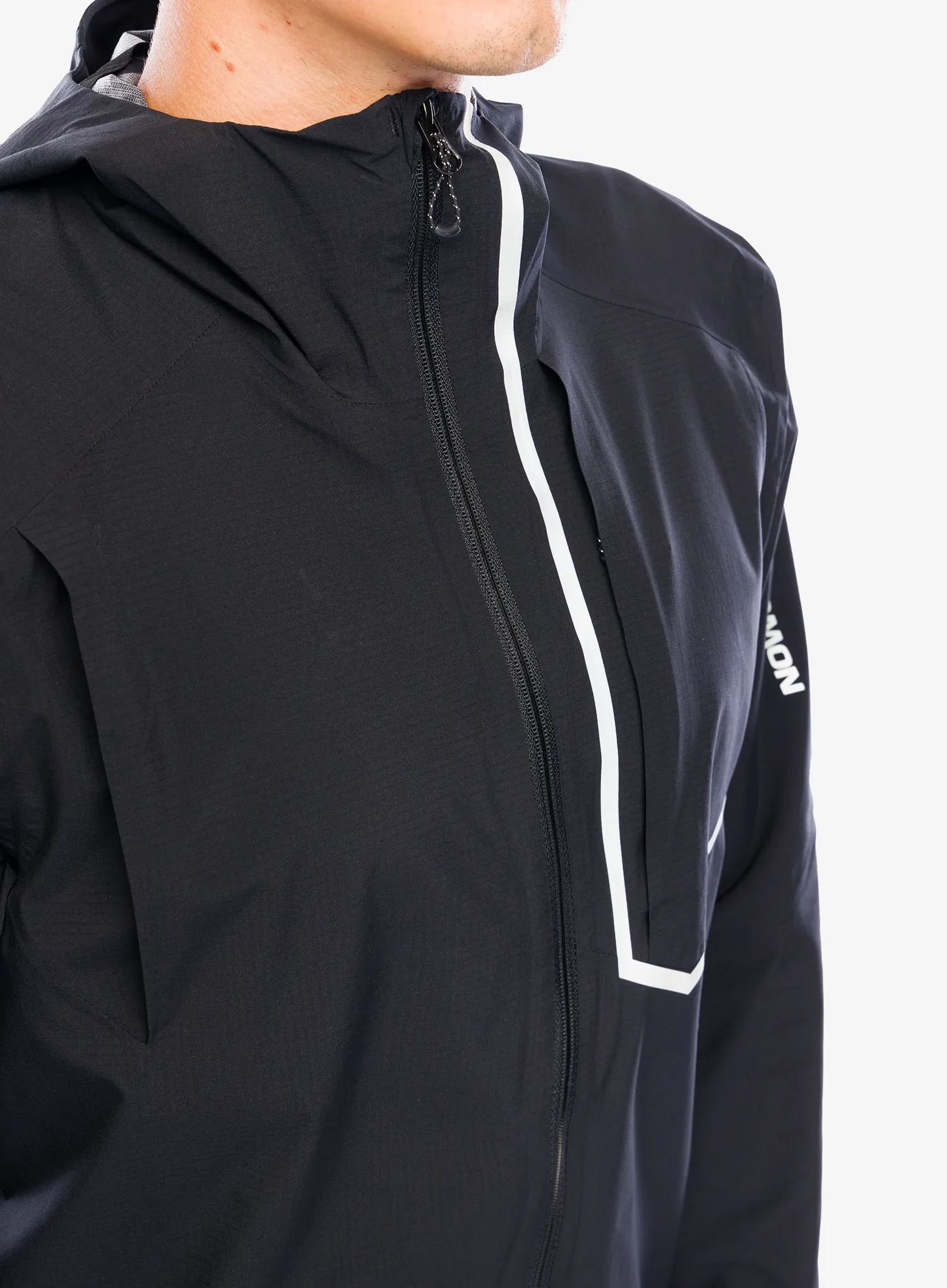 Куртка для бігу Salomon Bonatti Trail Jacket - deep black