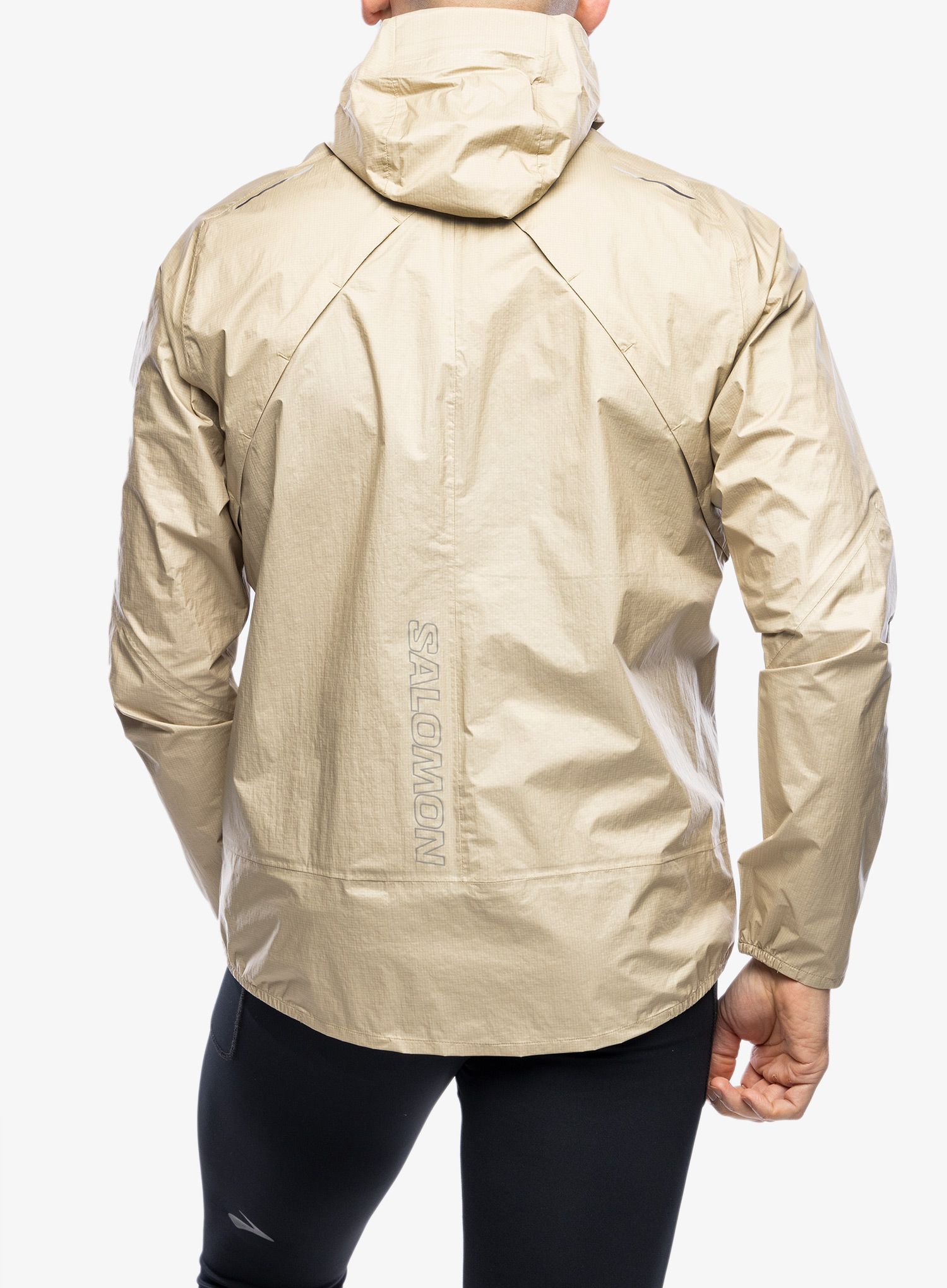 Куртка для бігу Salomon Bonatti WP Jacket - white pepper