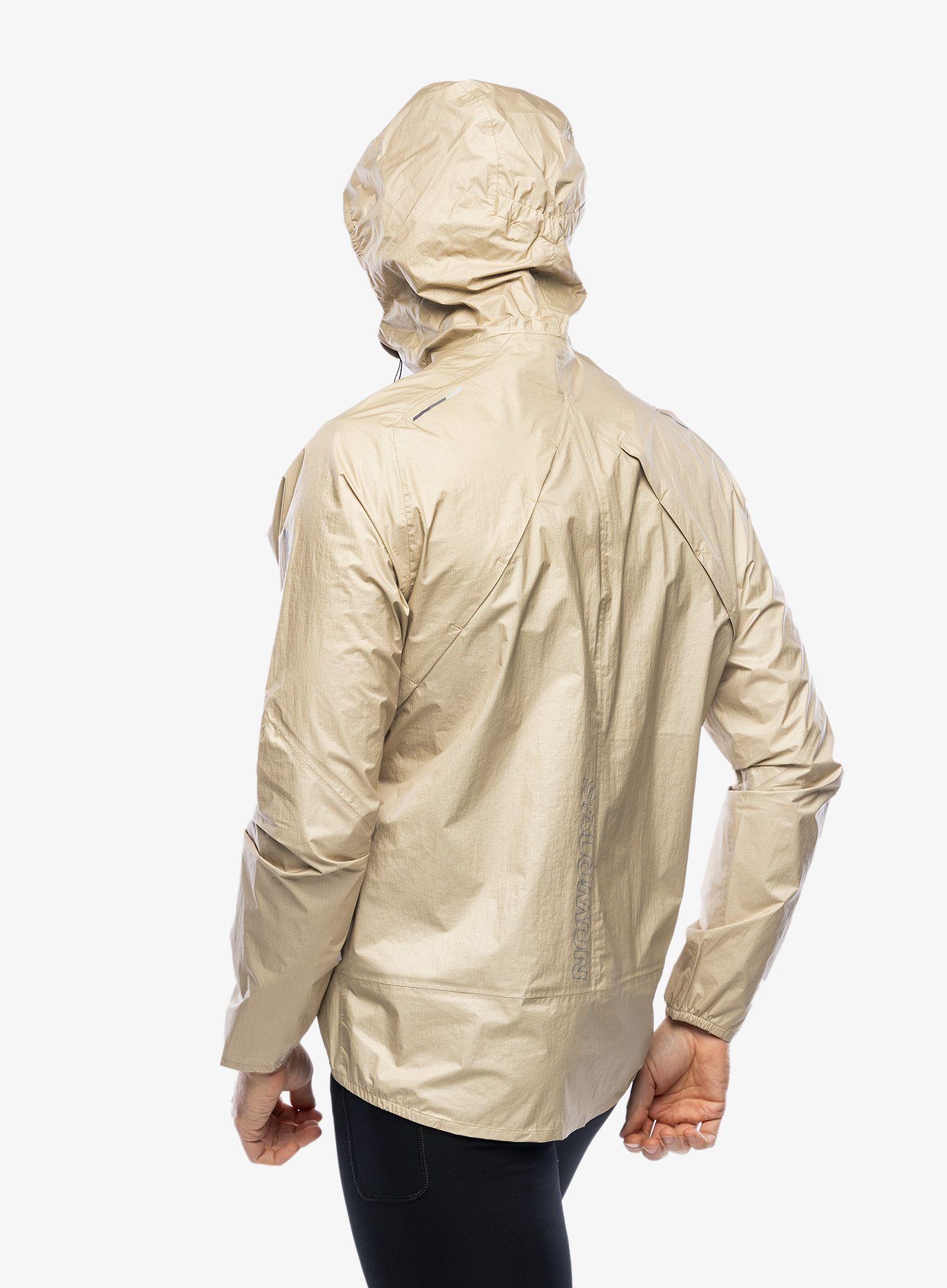 Куртка для бігу Salomon Bonatti WP Jacket - white pepper
