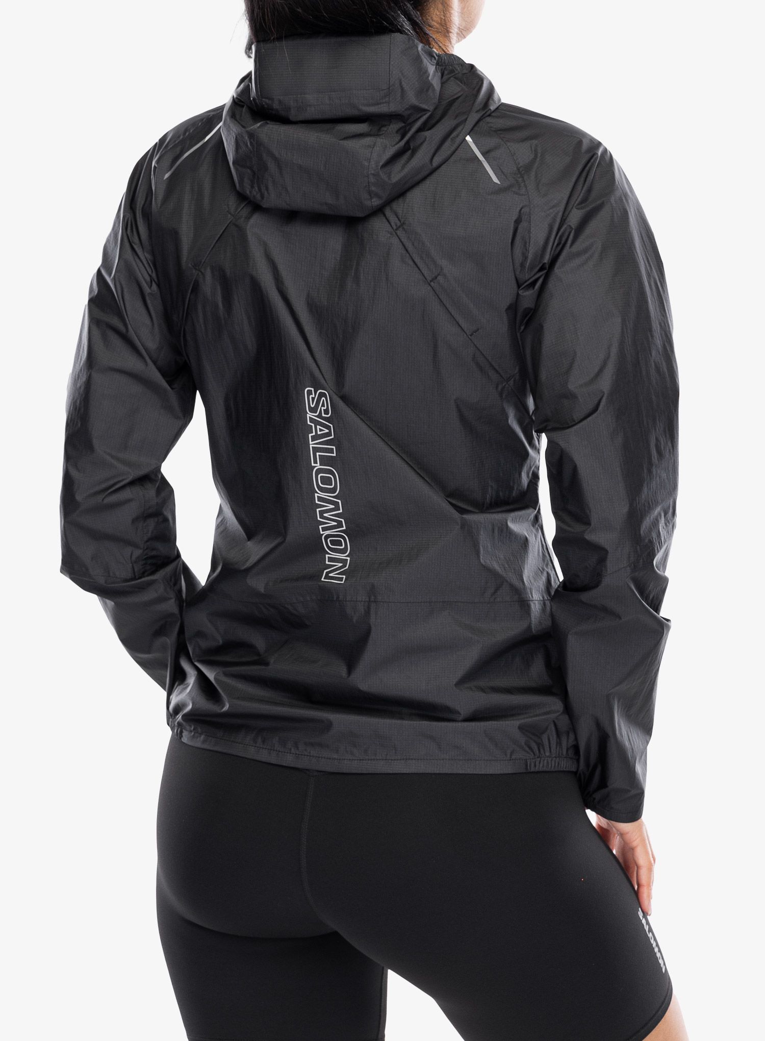 Куртка для бігу жіноча Salomon Bonatti WP Jacket - deep black