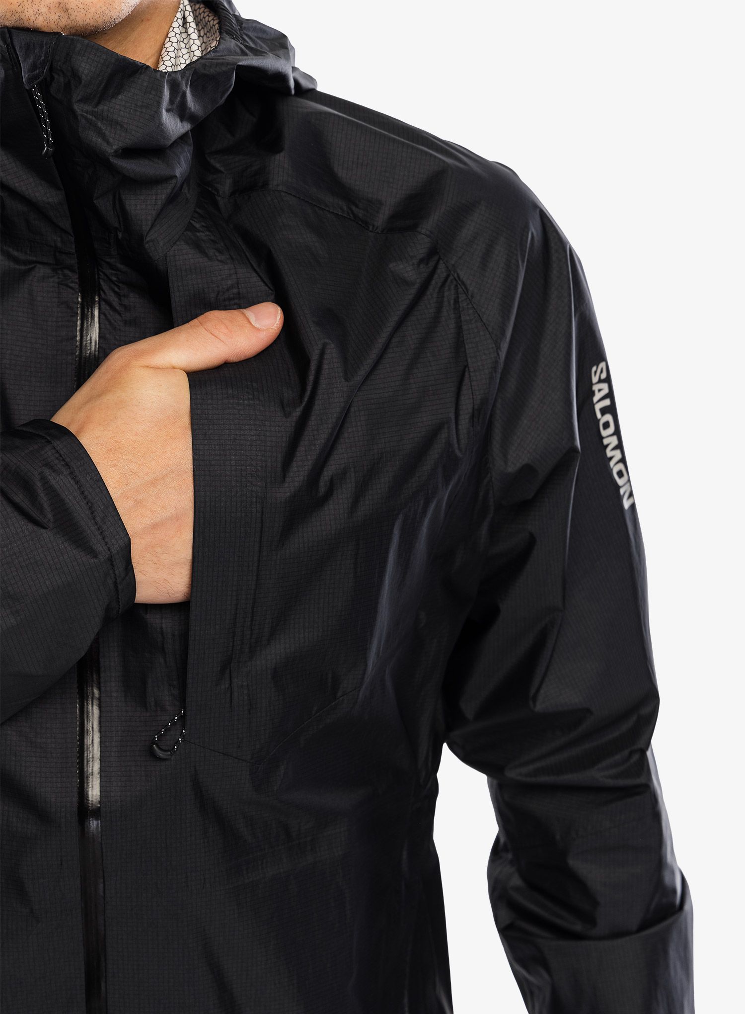 Куртка для бігу Salomon Bonatti WP Jacket - deep black