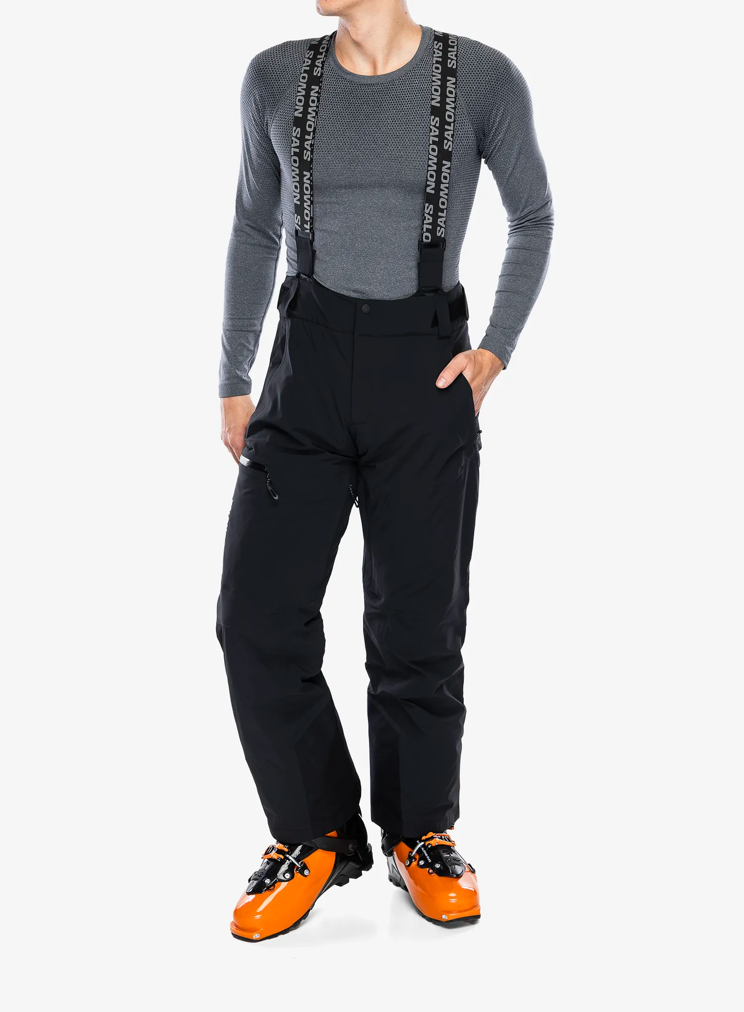 Штани лижні чоловічі Salomon Brilliant Pant - deep black